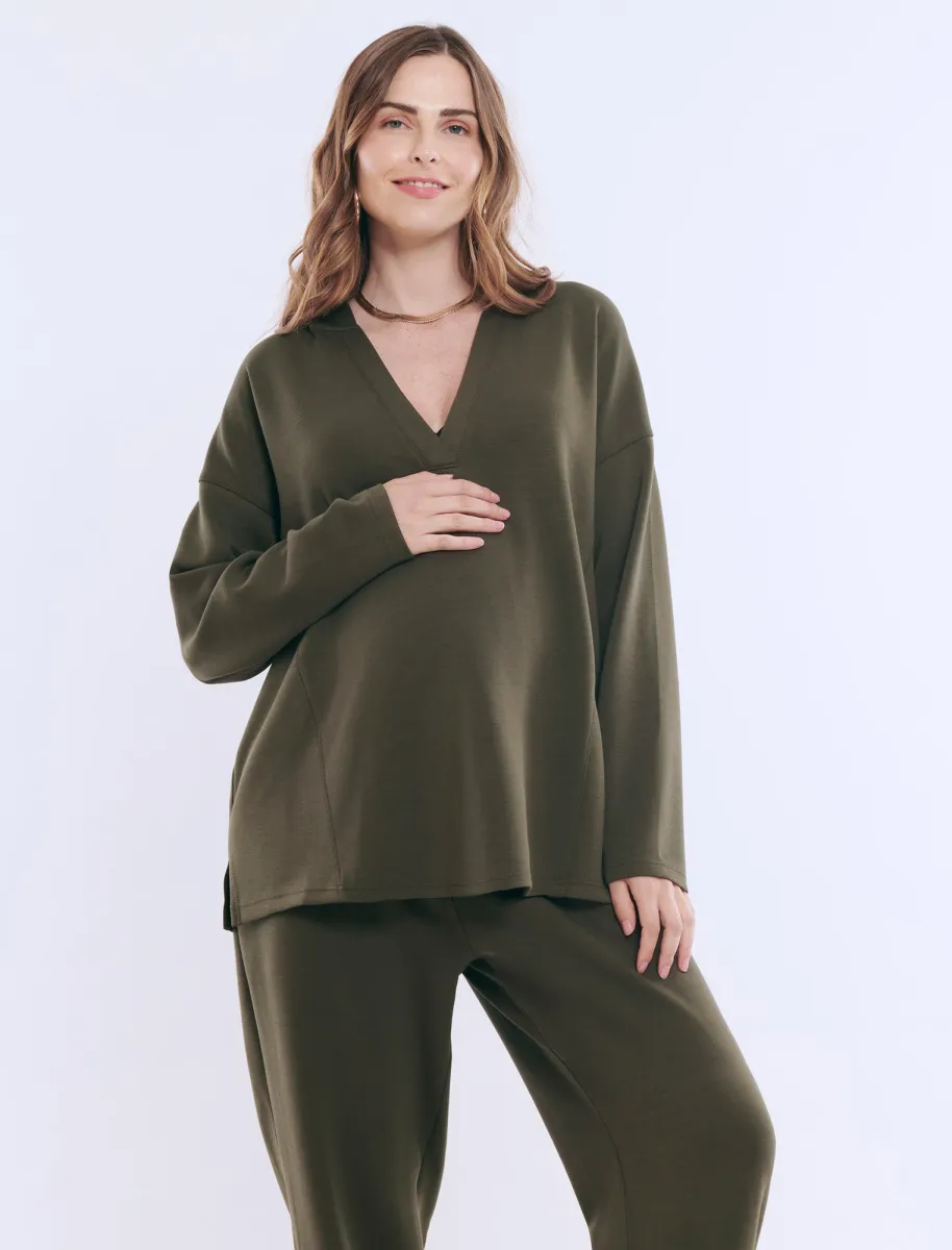 Scuba Hoodie sold by Motherhood Maternity