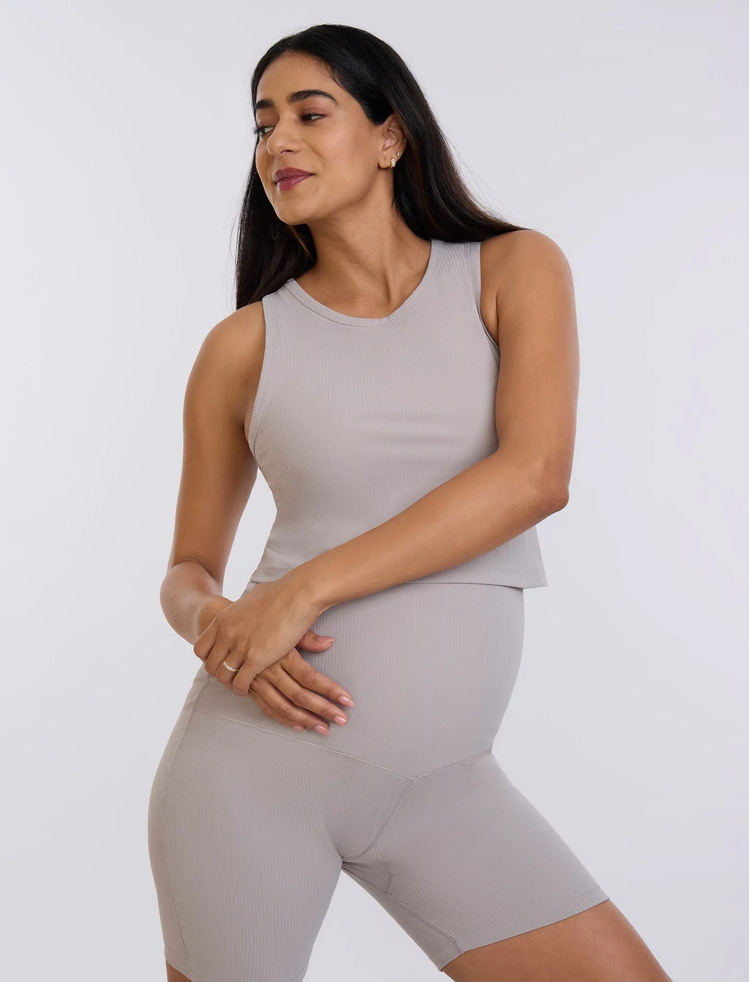 Ribbed Biker Short sold by Motherhood Maternity product image thumbnail 4