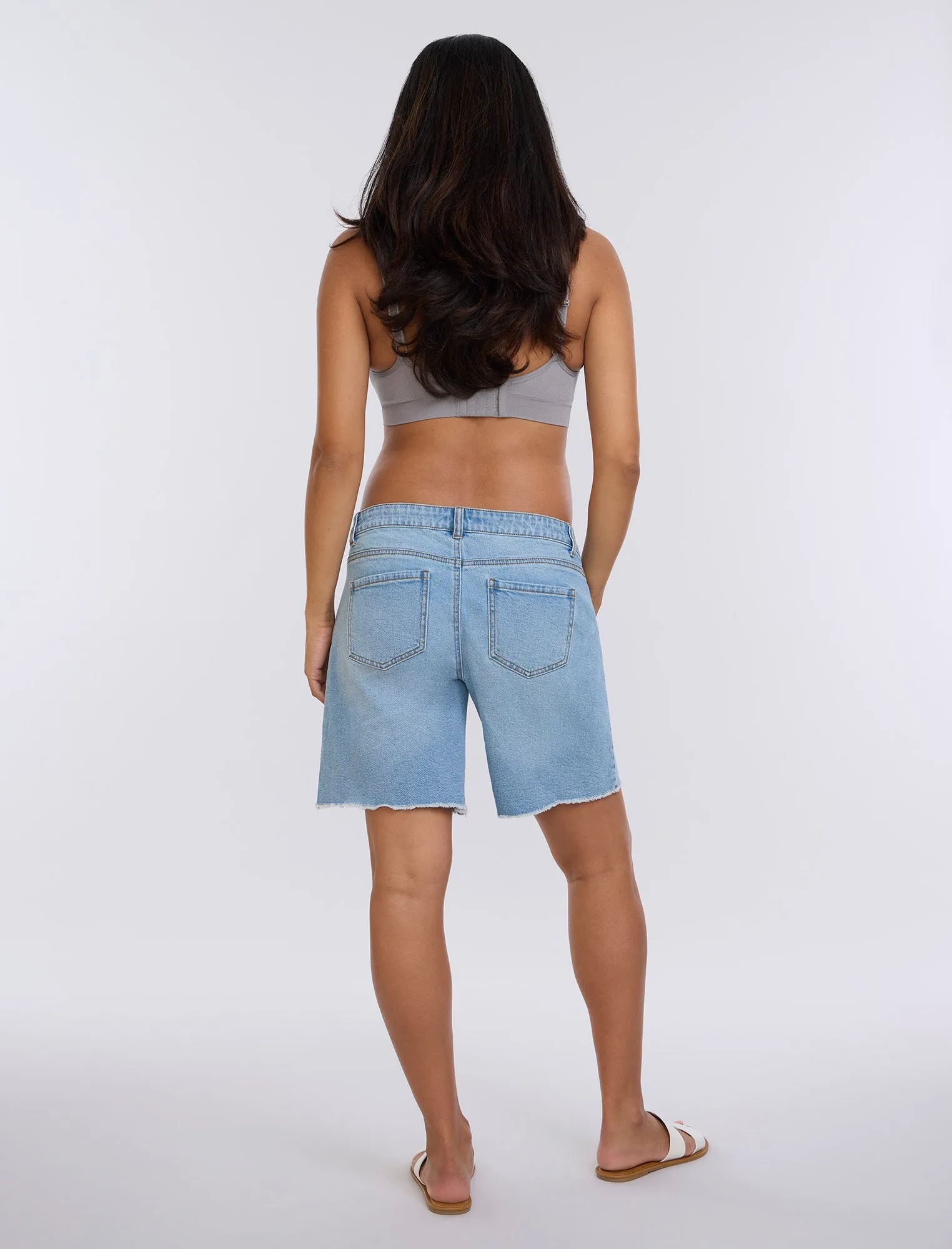 Mid Length Cut Off Short sold by Motherhood Maternity product image thumbnail 2