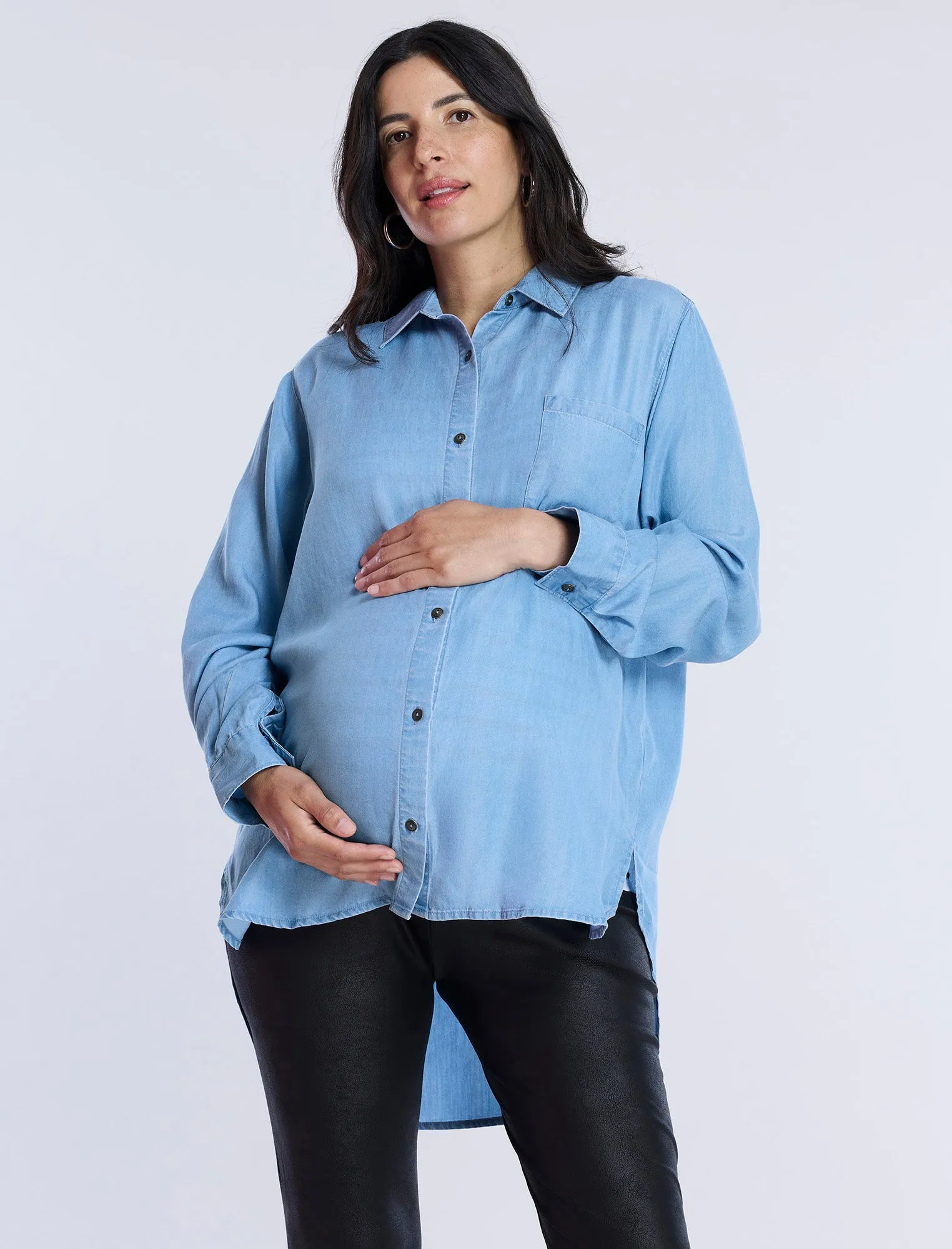 Oversized Shirt sold by Motherhood Maternity