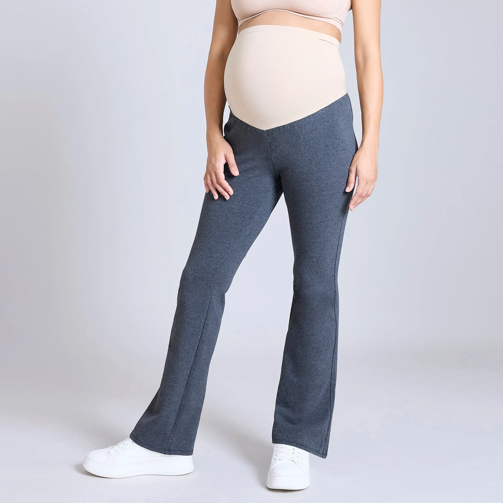 Secret Fit Belly® Essential Flare Legging sold by Motherhood Maternity product image thumbnail 2