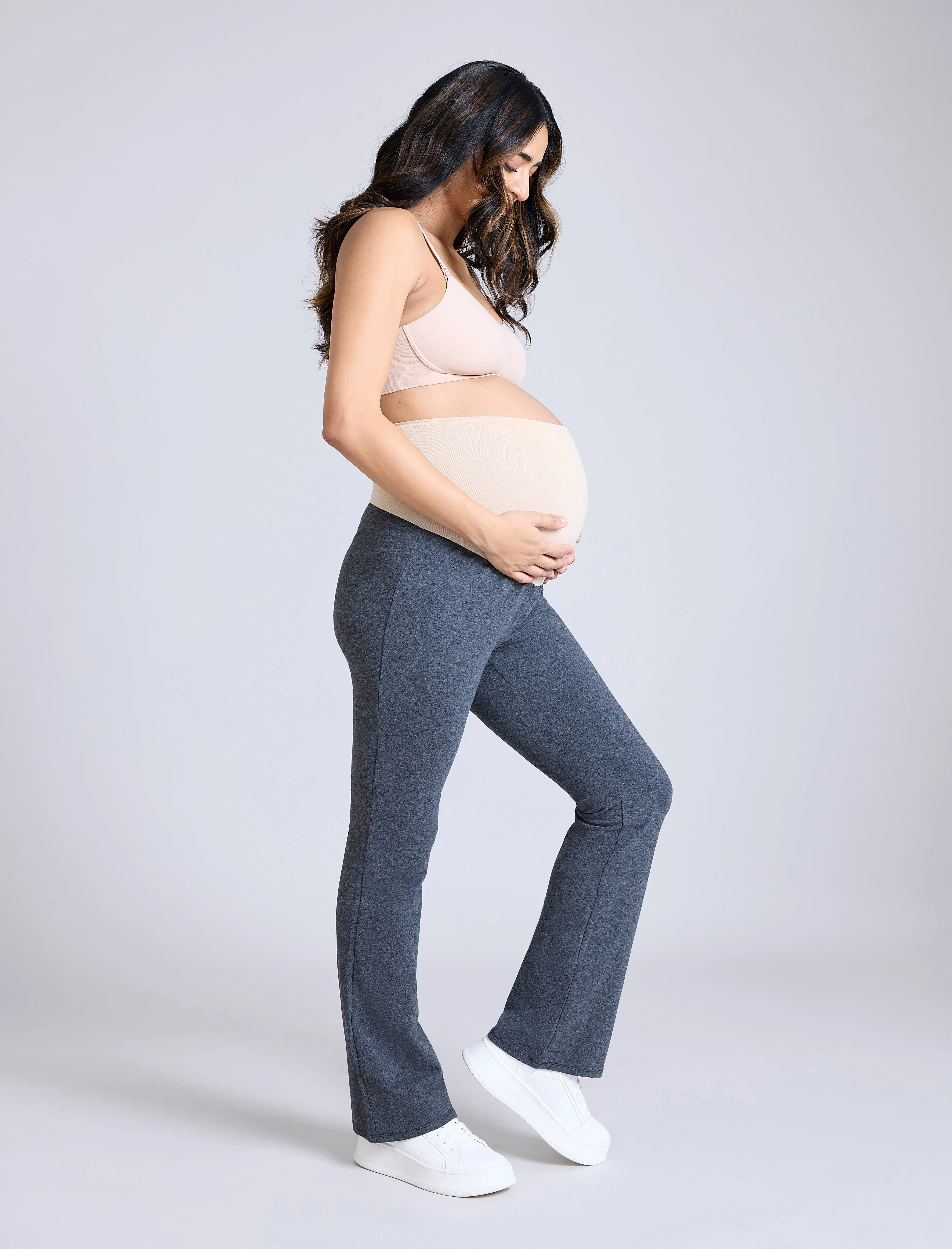 Secret Fit Belly® Essential Flare Legging sold by Motherhood Maternity product image thumbnail 5