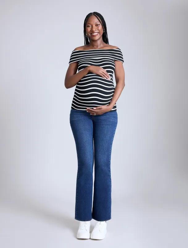 Off The Shoulder Top sold by Motherhood Maternity