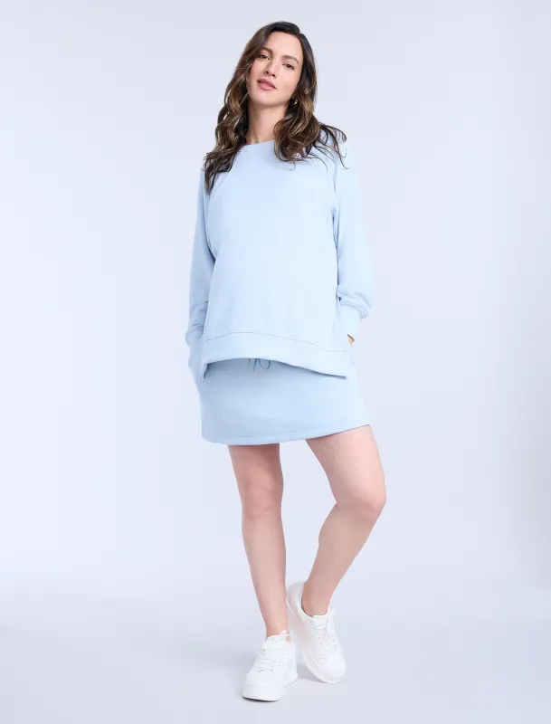 Long Sleeve Raglan With Side Slits sold by Motherhood Maternity