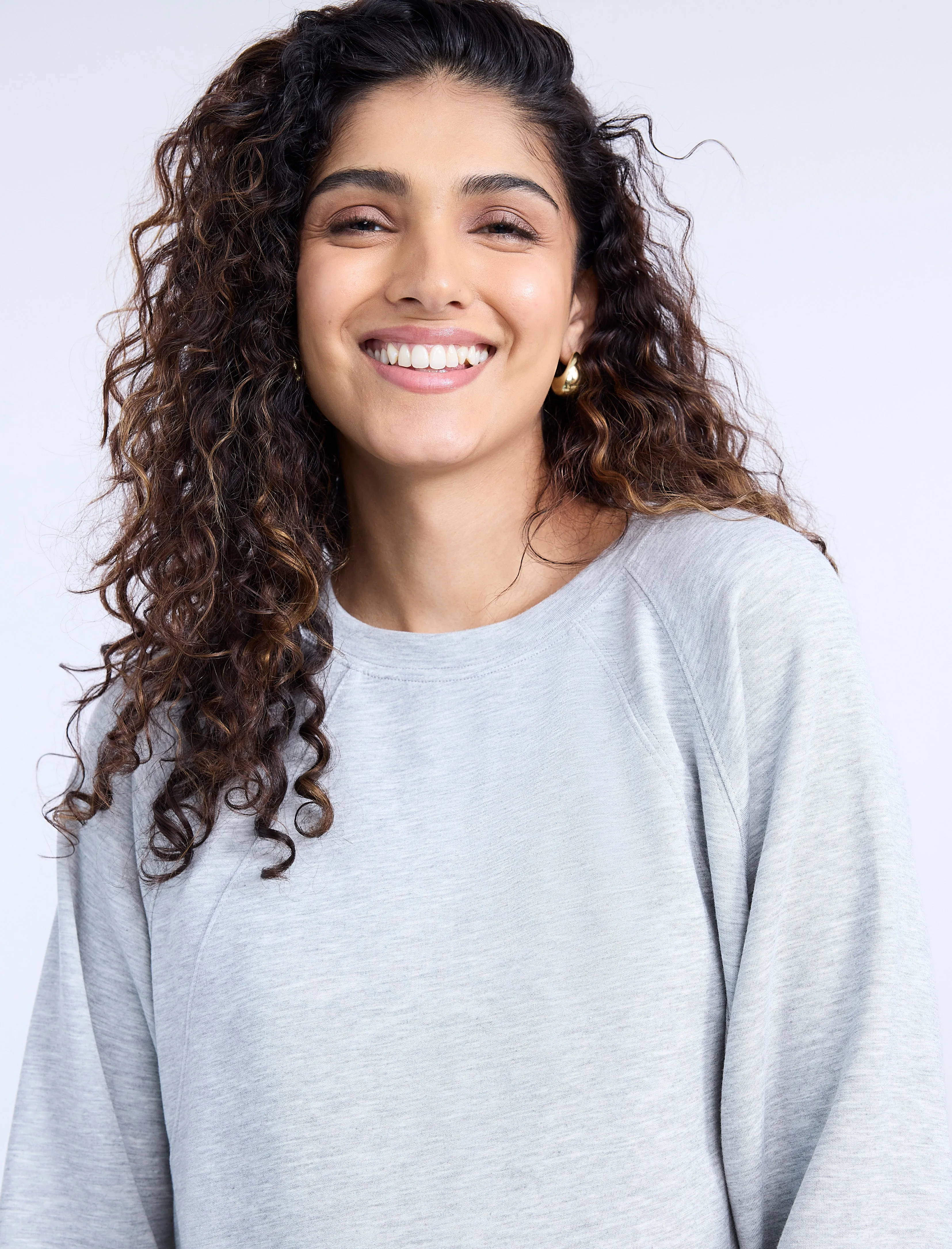 Long Sleeve Raglan With Side Slits sold by Motherhood Maternity product image thumbnail 4