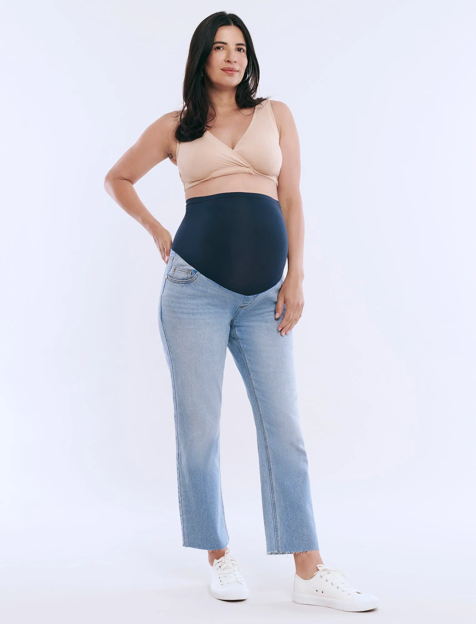 Secret Fit Belly® Slim Straight Leg Jean sold by Motherhood Maternity product image thumbnail 3