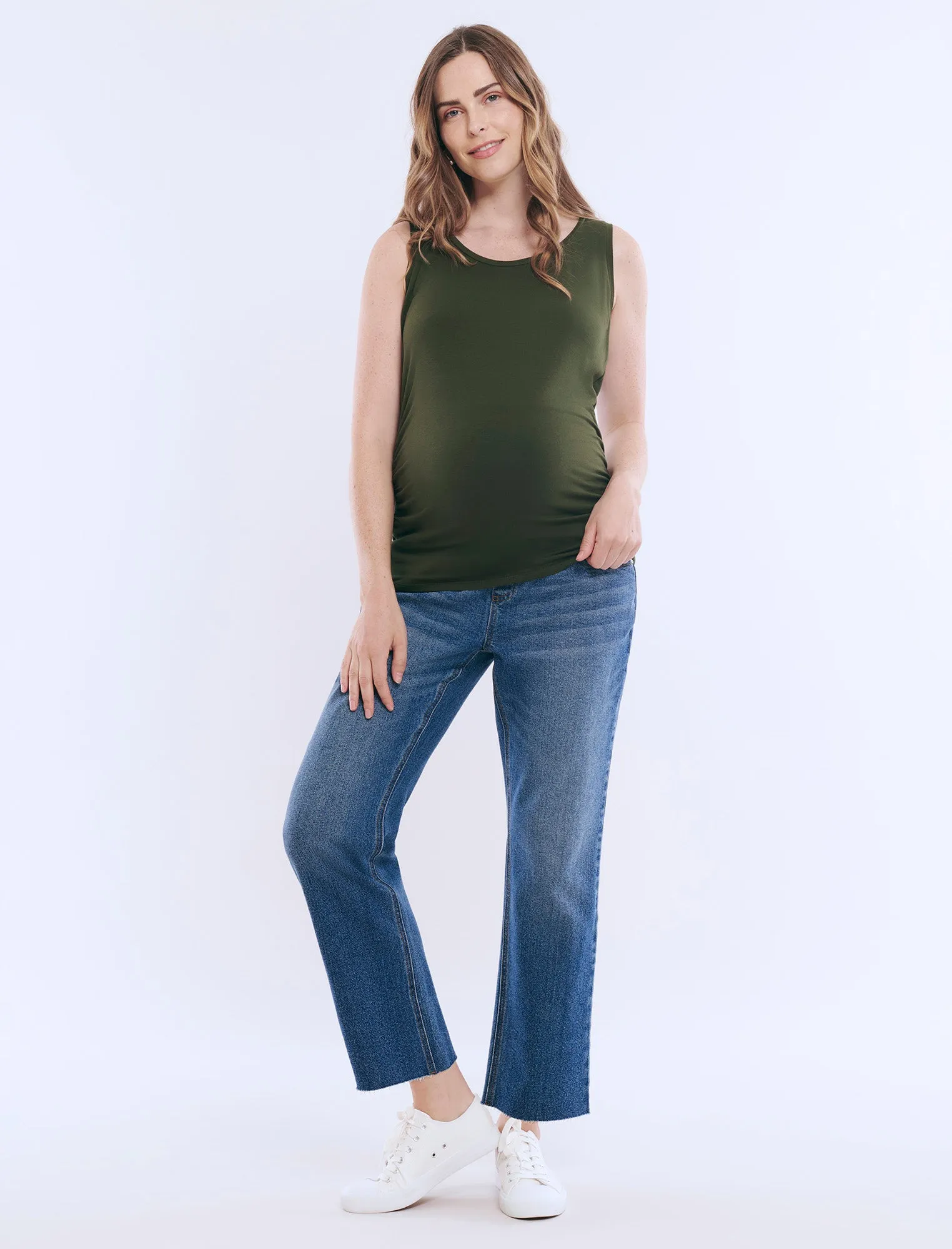 Secret Fit Belly® Slim Straight Leg Jean sold by Motherhood Maternity product image thumbnail 5