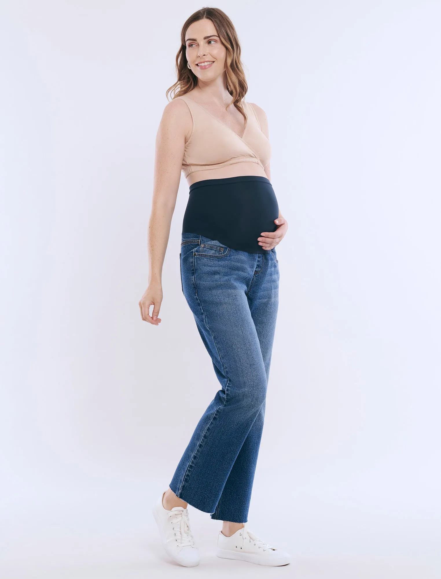 Secret Fit Belly® Slim Straight Leg Jean sold by Motherhood Maternity product image thumbnail 3