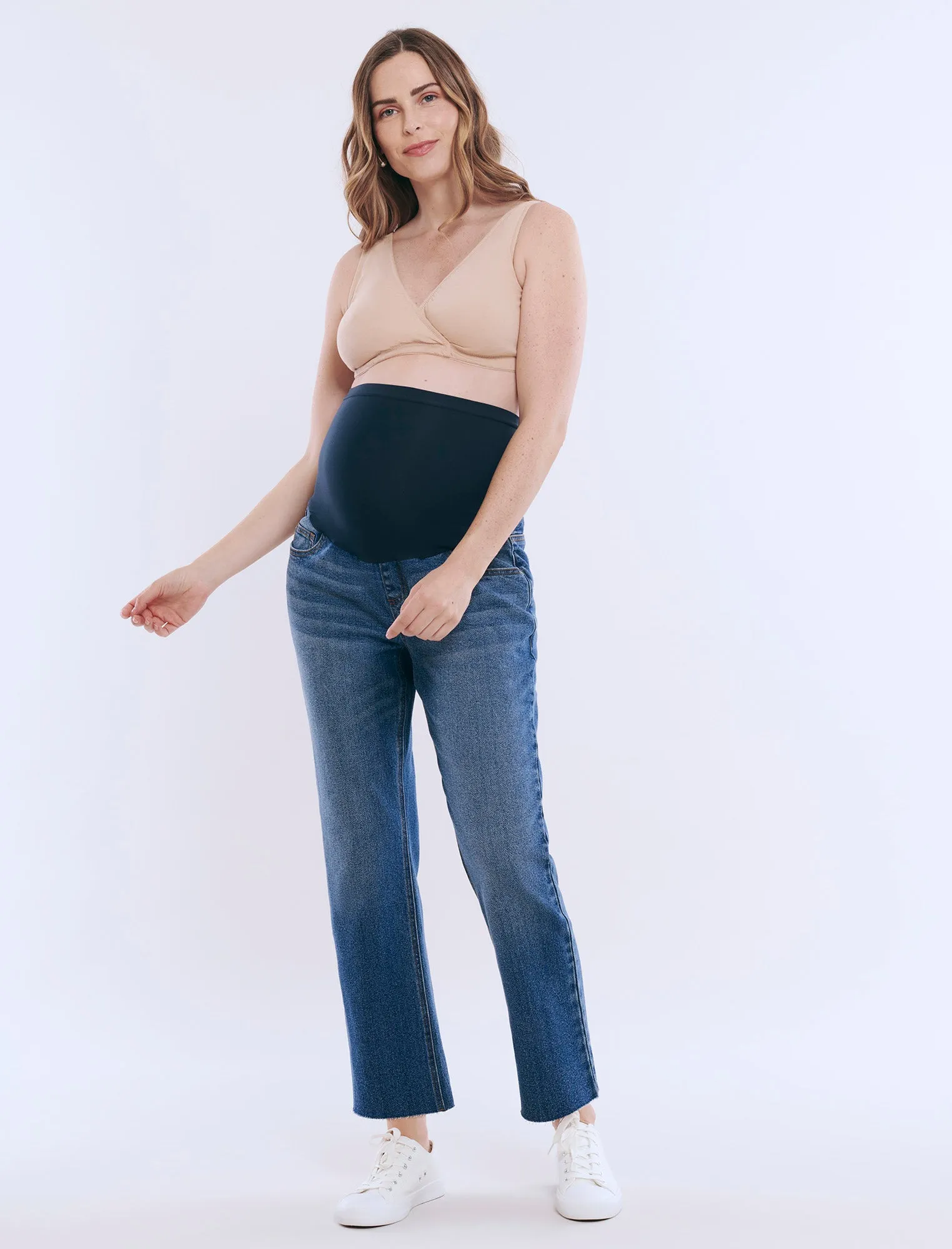 Secret Fit Belly® Slim Straight Leg Jean sold by Motherhood Maternity
