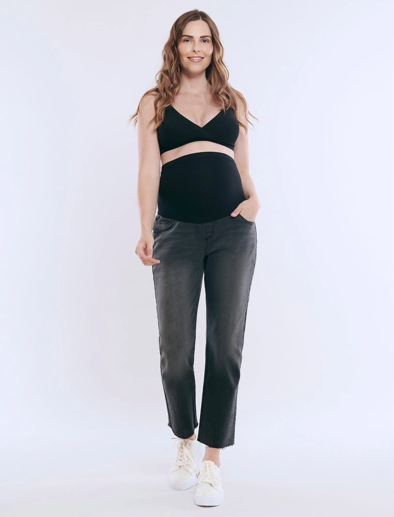 Secret Fit Belly® Slim Straight Leg Jean sold by Motherhood Maternity