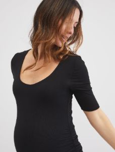 Side Ruched Maternity Dress sold by Motherhood Maternity