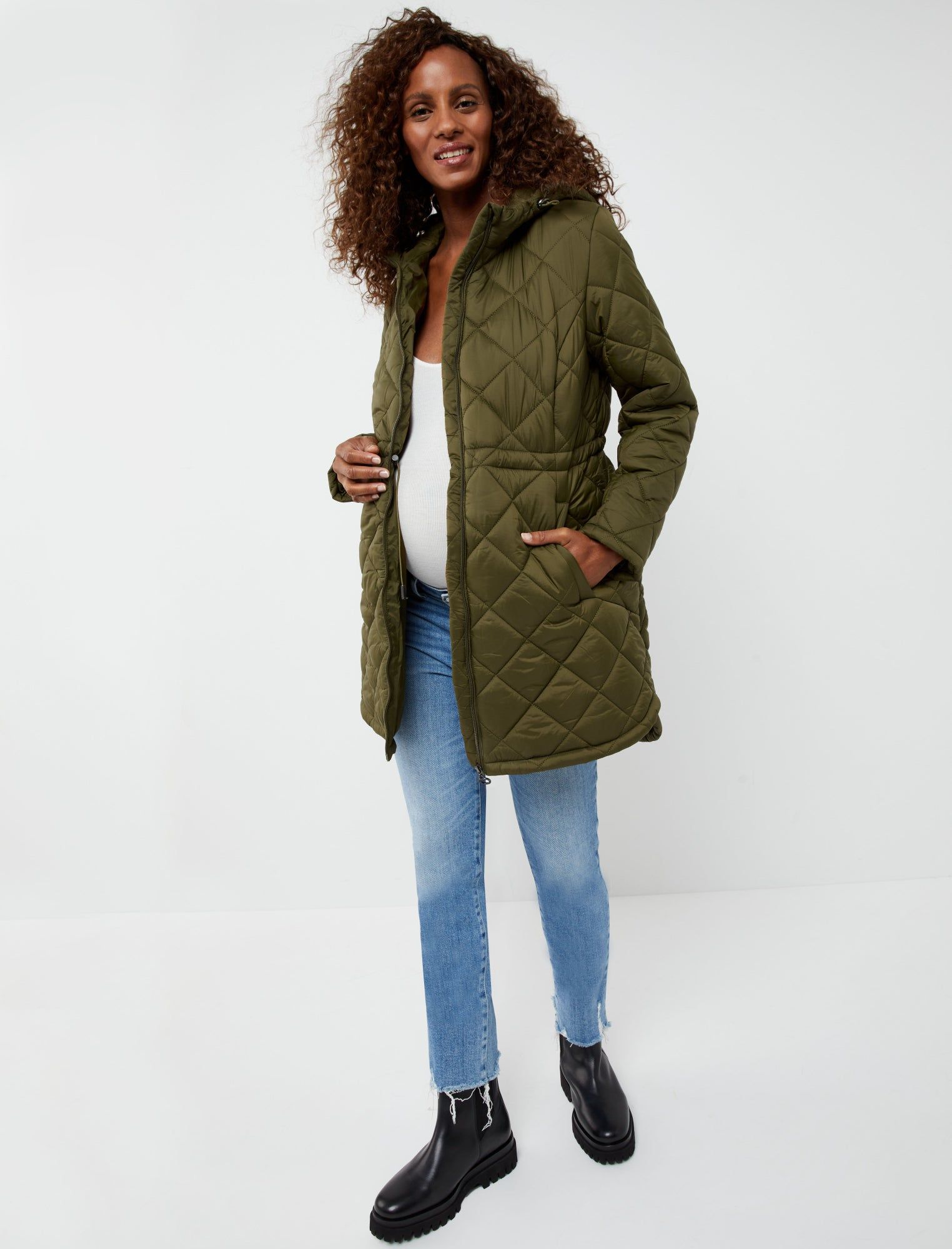 Weatherproof Maternity Anorak Puffer sold by Motherhood Maternity product image thumbnail 2