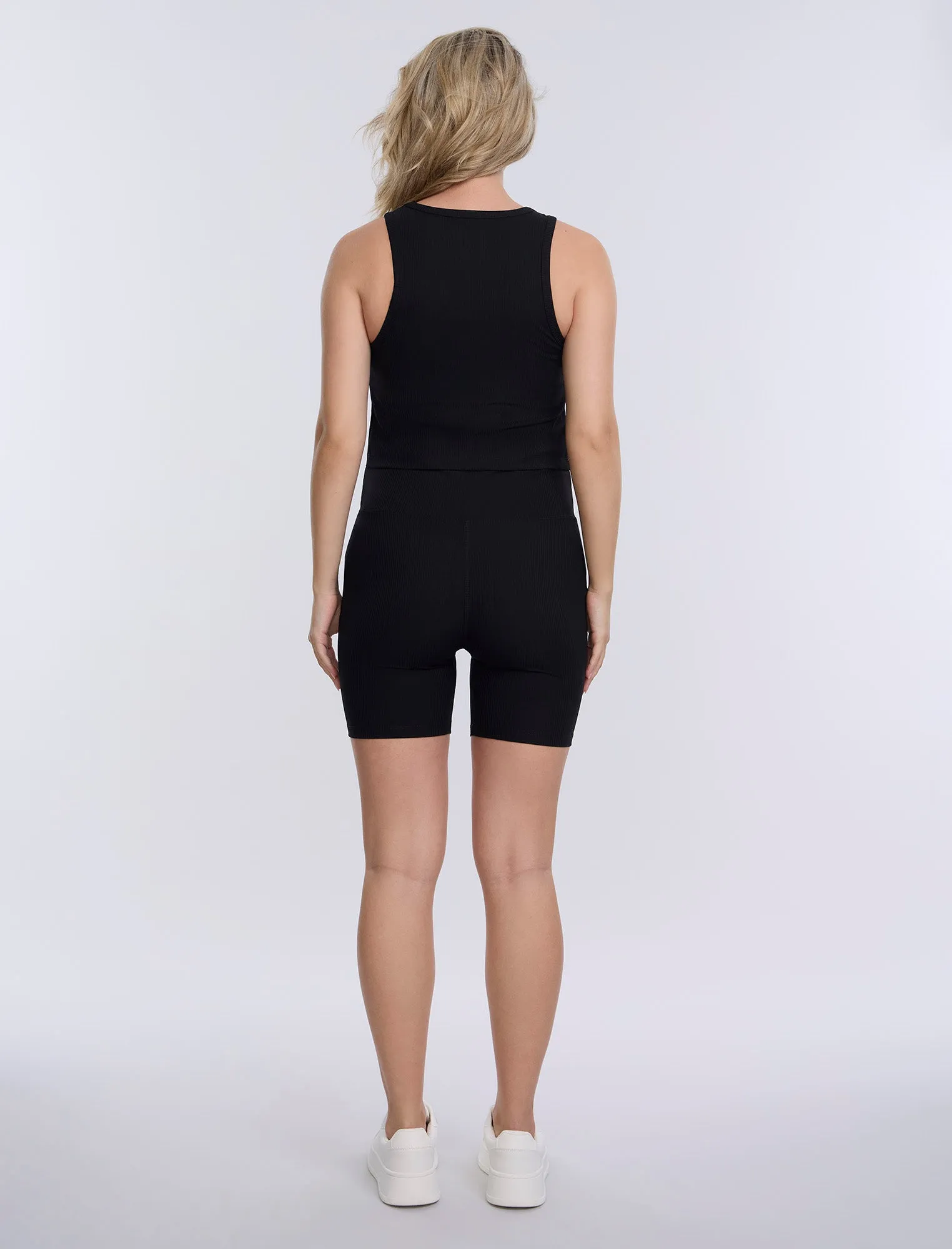 Cropped Racer Back Active Tank sold by Motherhood Maternity product image thumbnail 2