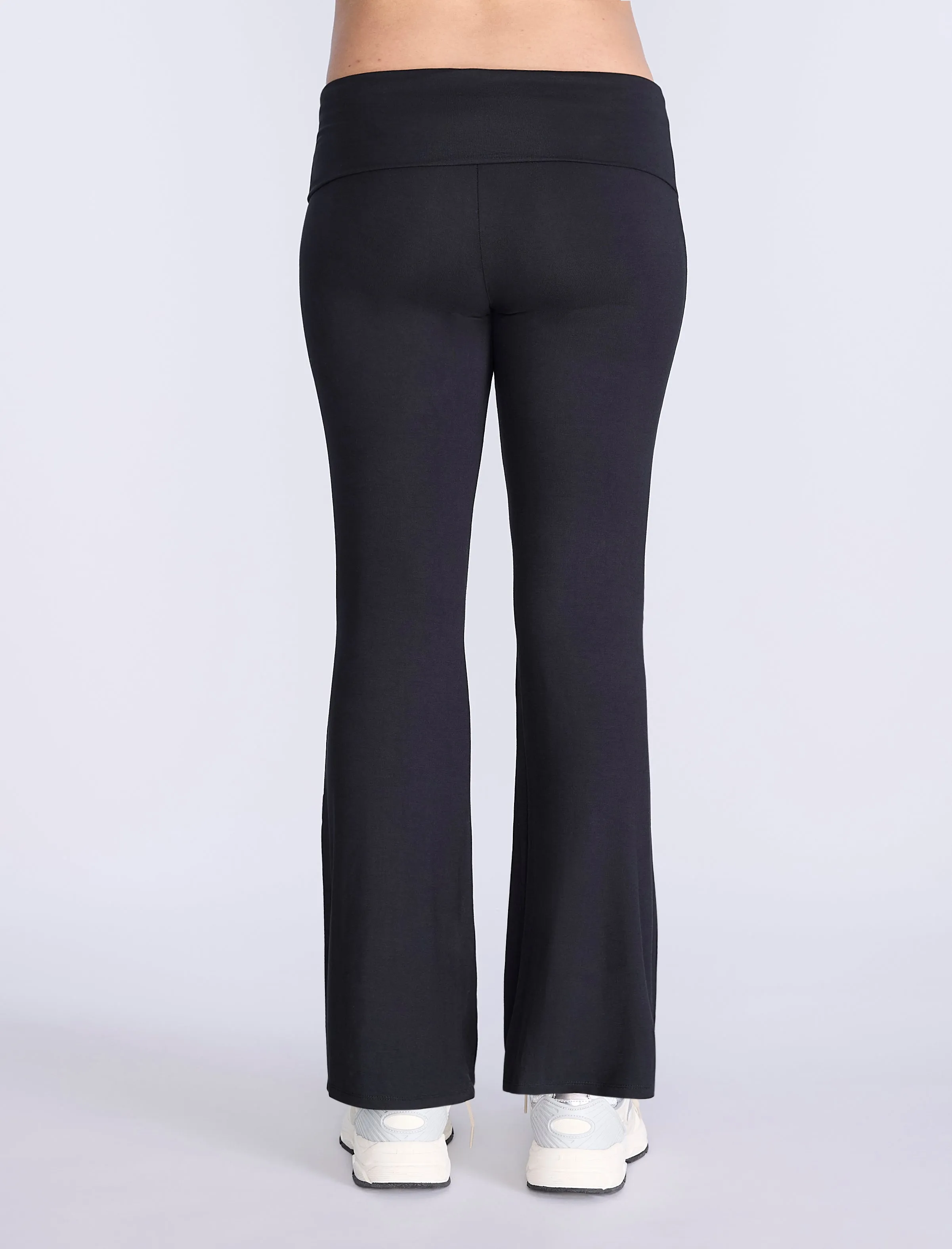 Roll Over Waist Flare Legging sold by Motherhood Maternity product image thumbnail 2