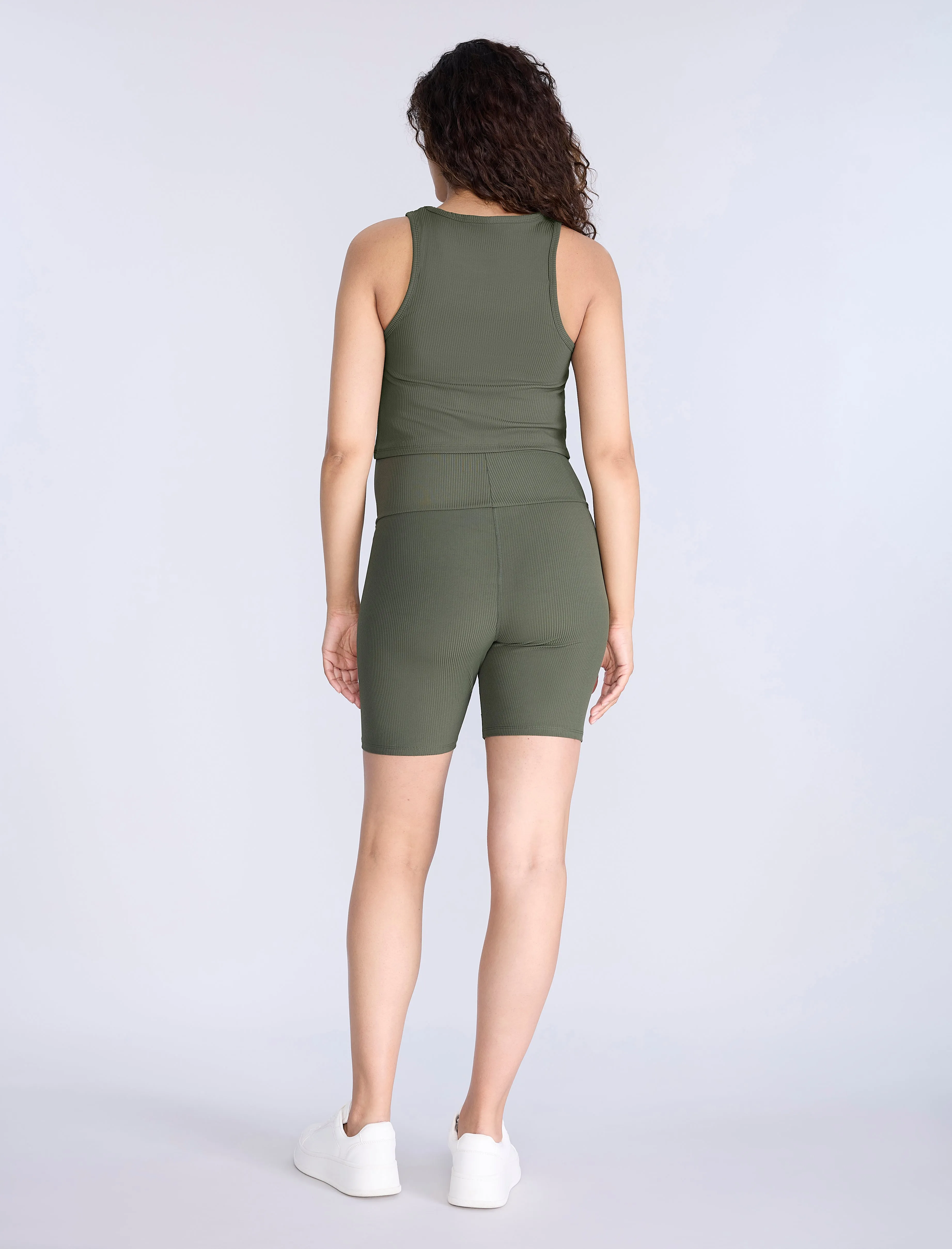 Cropped Racer Back Active Tank sold by Motherhood Maternity product image thumbnail 2