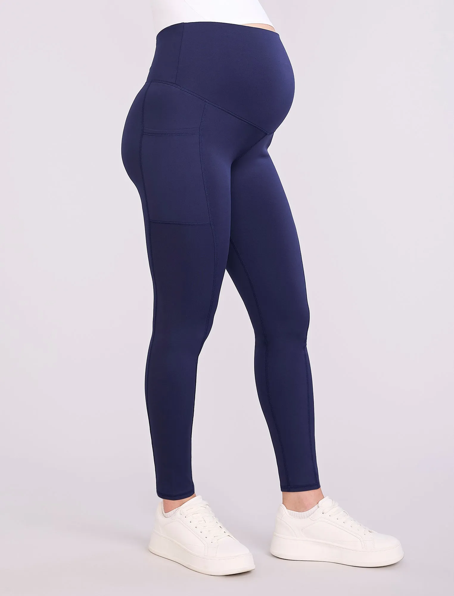Maternity Seamed Active Pockets Legging sold by Motherhood Maternity product image thumbnail 3