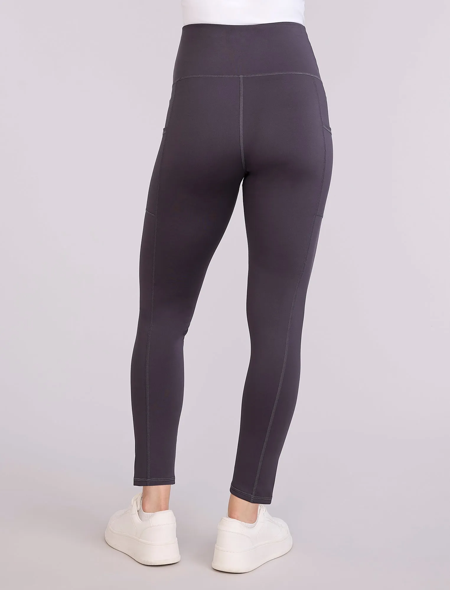 Maternity Seamed Active Pockets Legging sold by Motherhood Maternity product image thumbnail 2