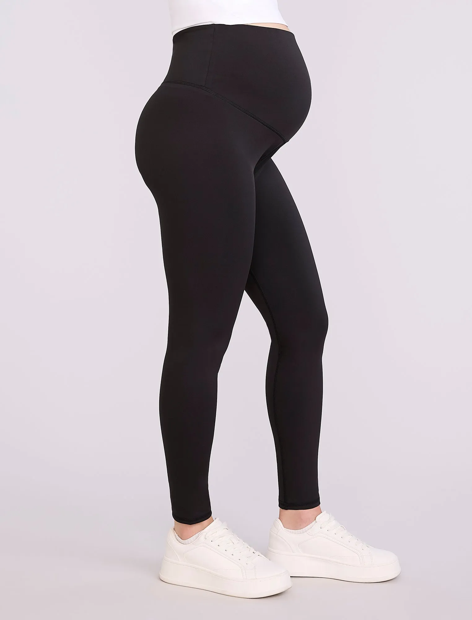 Maternity Seamed Active Legging sold by Motherhood Maternity product image thumbnail 3