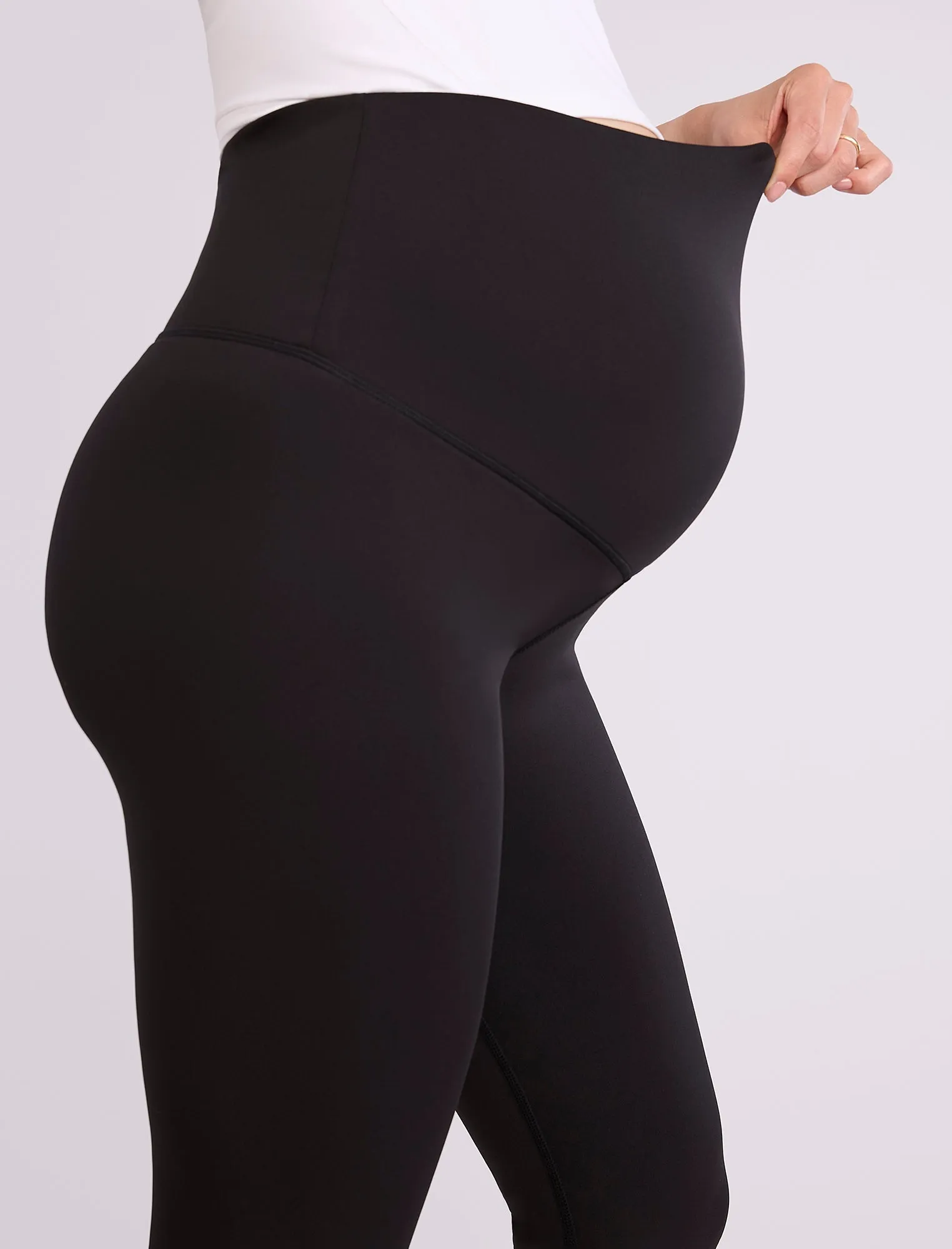Maternity Seamed Active Legging sold by Motherhood Maternity product image thumbnail 4