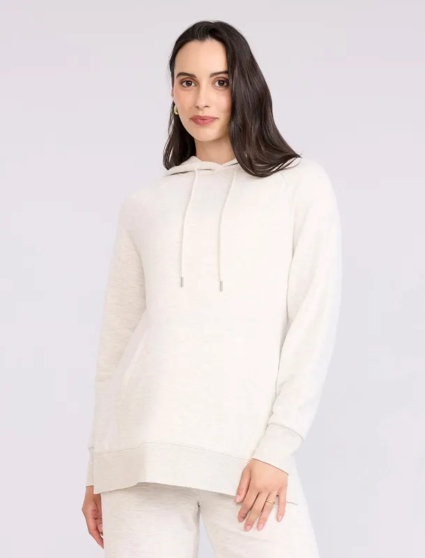 Maternity Tunic Hoodie with Side Slits sold by Motherhood Maternity