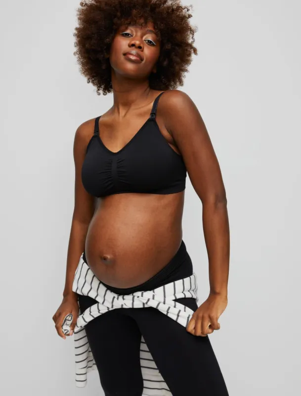 Full Busted Seamless Nursing & Maternity Bra (D+ Cup Sizes) sold by Motherhood Maternity