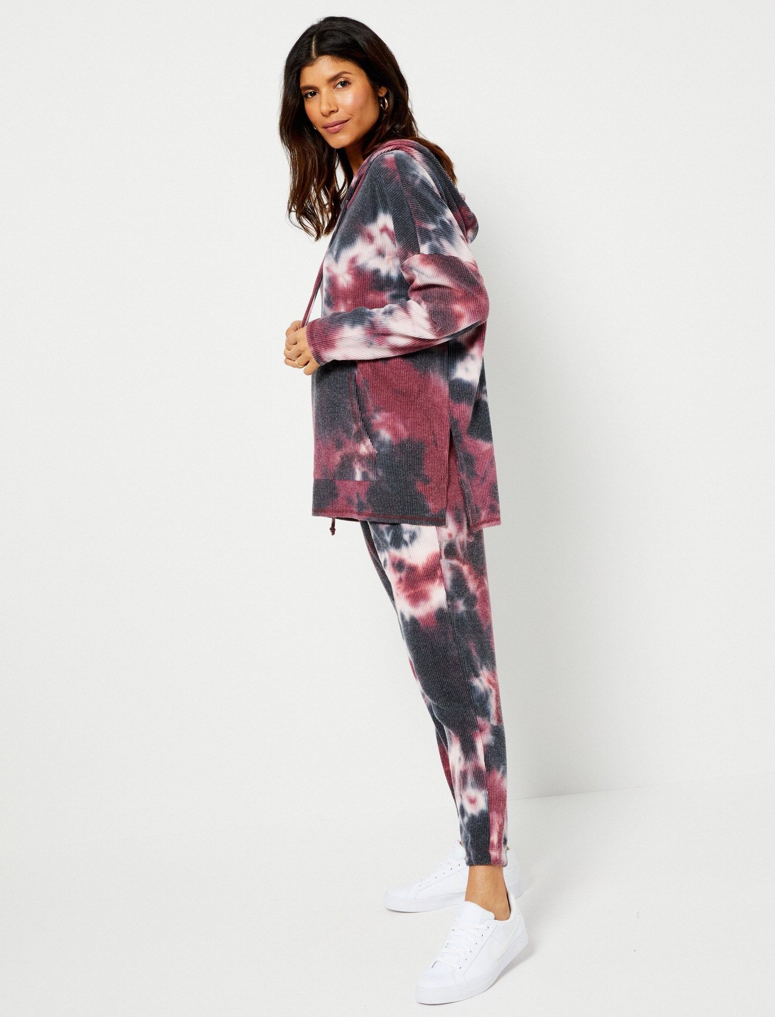 Chaser Tie Dye Hoodie Sweatshirt sold by Motherhood Maternity product image thumbnail 3