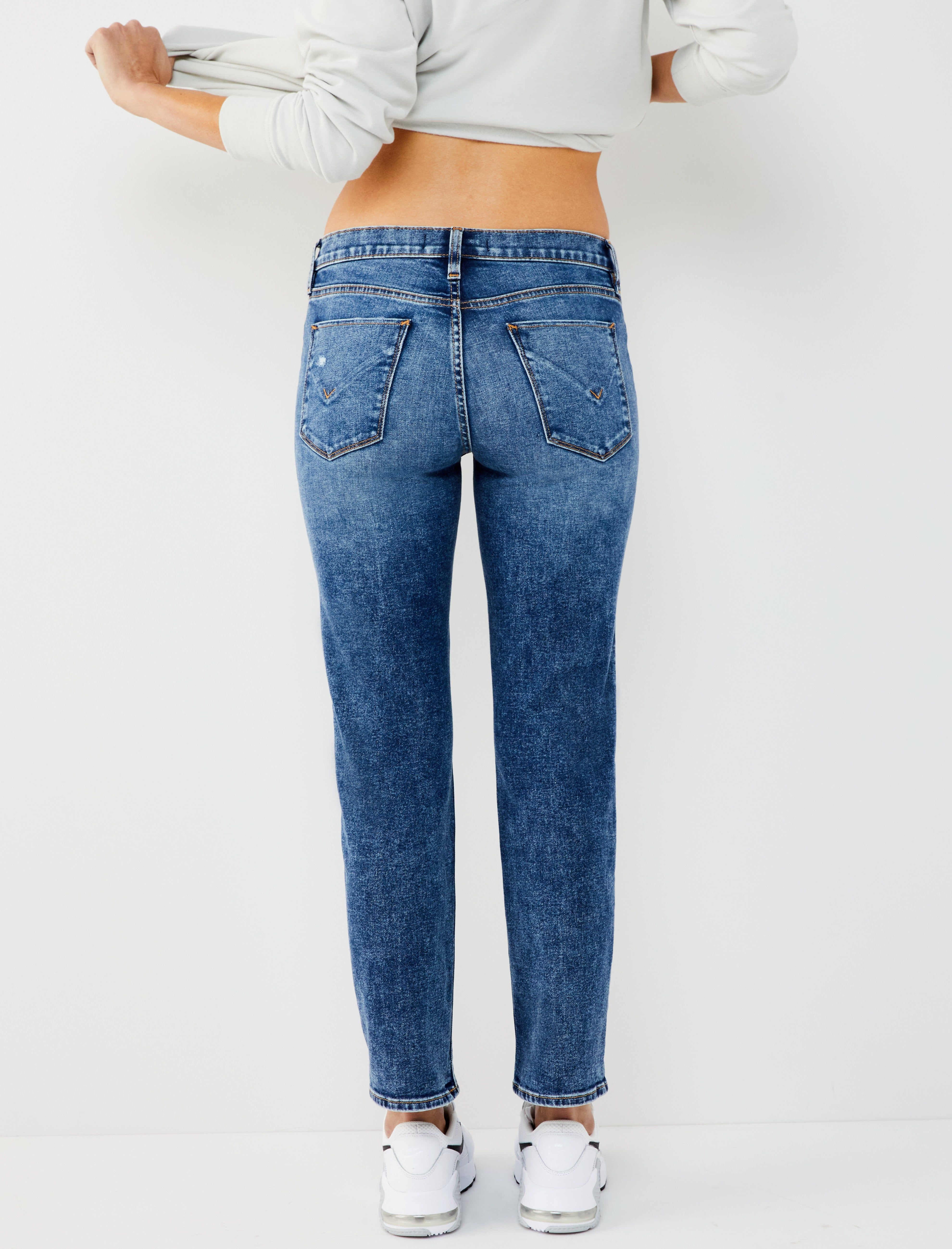 Hudson Nico Mid-Rise Straight Ankle Side Panel Maternity Jeans sold by Motherhood Maternity product image thumbnail 4