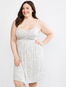 Plus Size Essential Nursing Nightgown sold by Motherhood Maternity