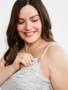 Plus Size Essential Nursing Nightgown sold by Motherhood Maternity