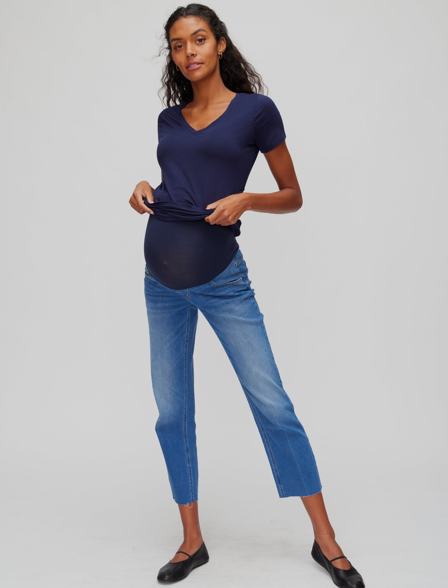 Secret Fit Belly Straight Leg Maternity Jeans sold by Motherhood Maternity