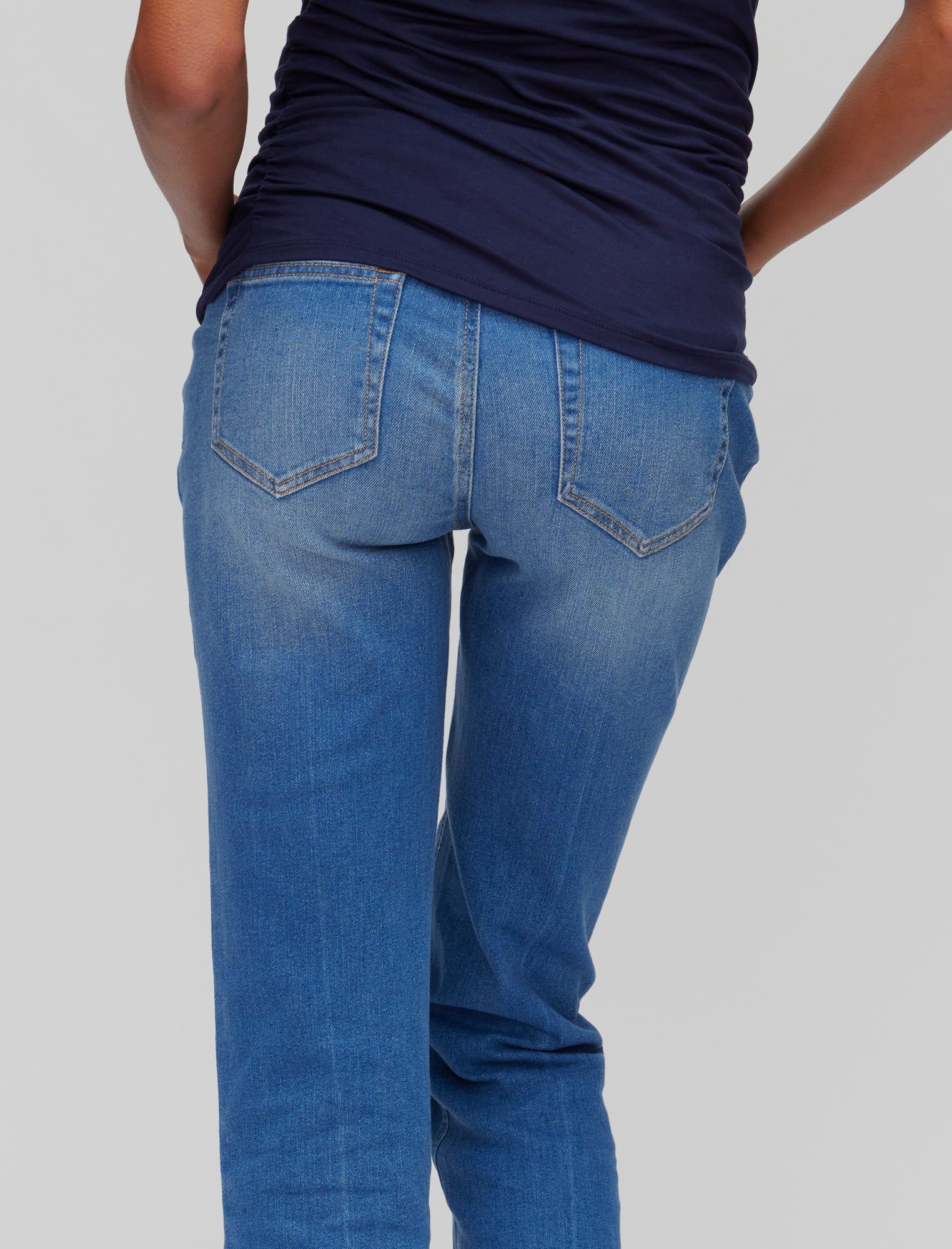 Secret Fit Belly Straight Leg Maternity Jeans sold by Motherhood Maternity product image thumbnail 5
