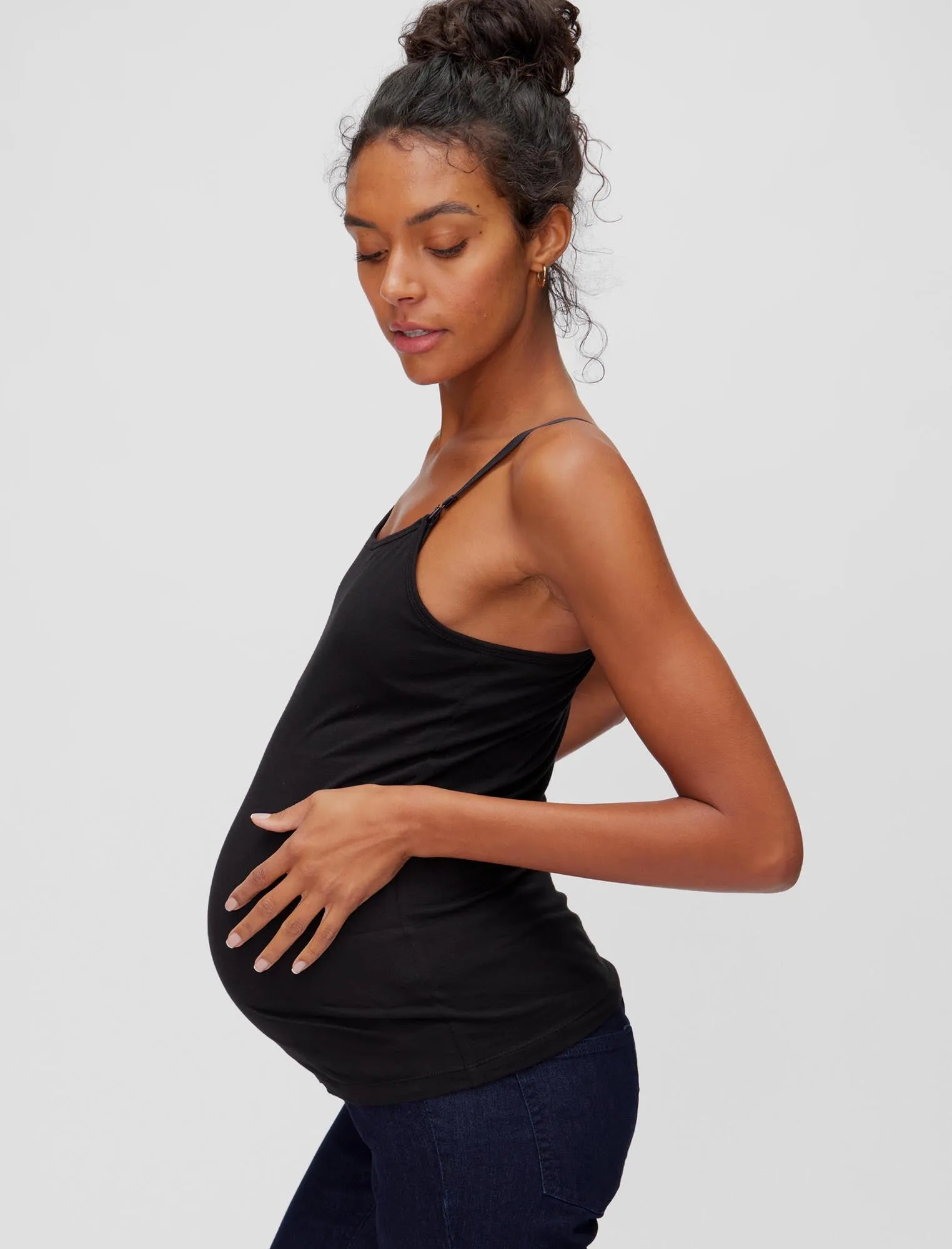 Clip Down Nursing Cami sold by Motherhood Maternity product image thumbnail 2