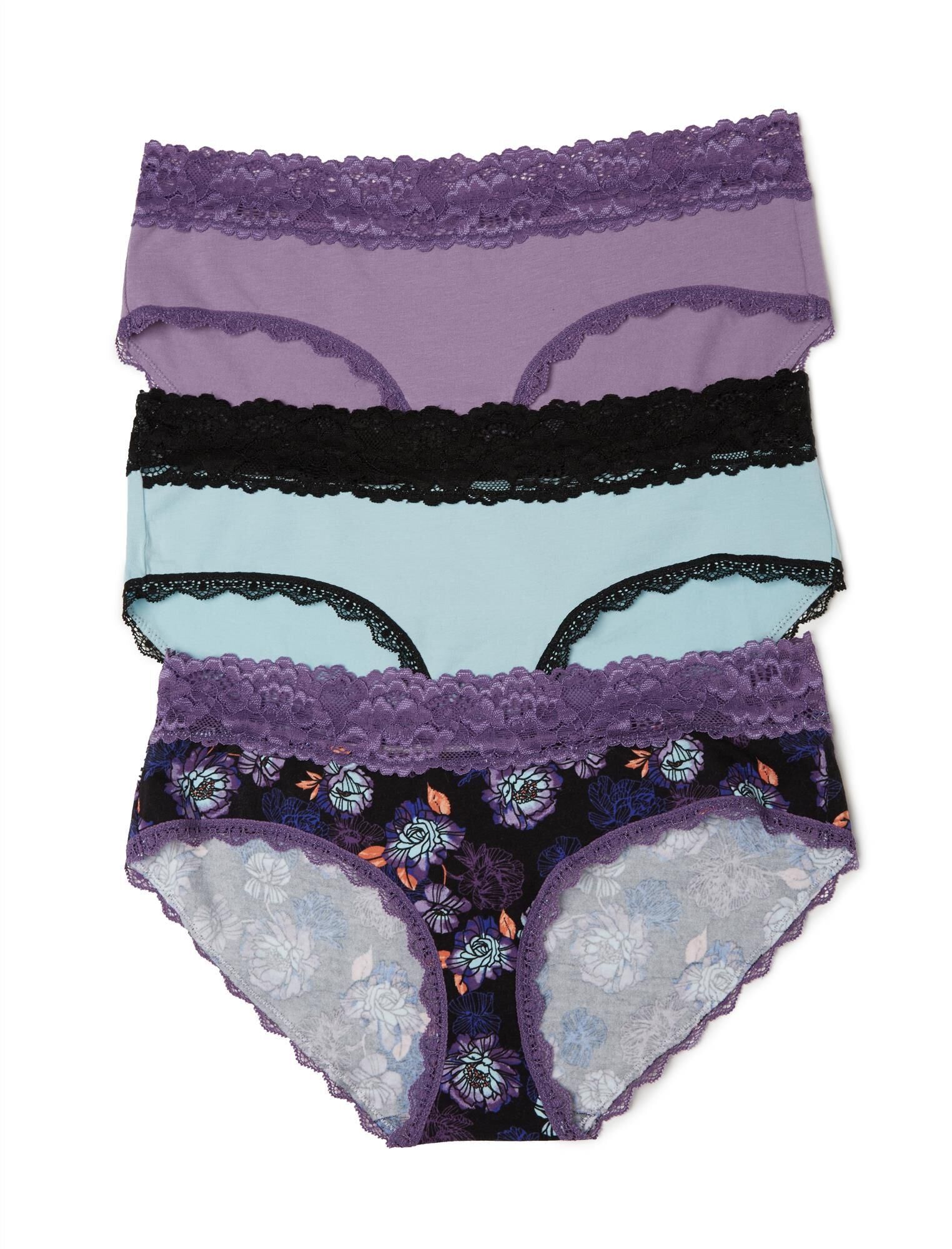 Jessica Simpson Maternity Hipster Panties (3 Pack) sold by Motherhood Maternity product image thumbnail 3