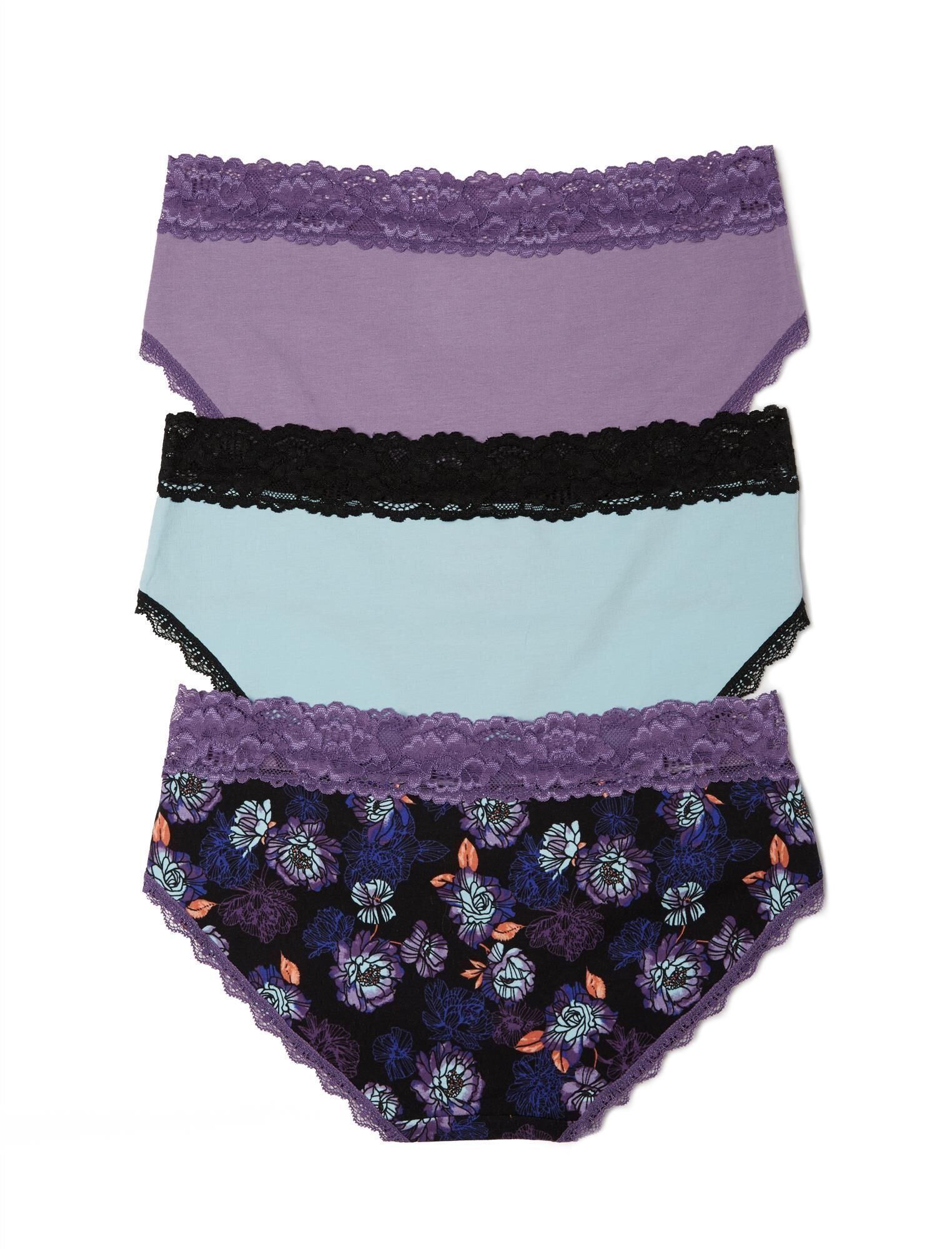 Jessica Simpson Maternity Hipster Panties (3 Pack) sold by Motherhood Maternity product image thumbnail 4