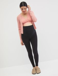 Ribbed Knit Maternity and Nursing Bralette sold by Motherhood Maternity