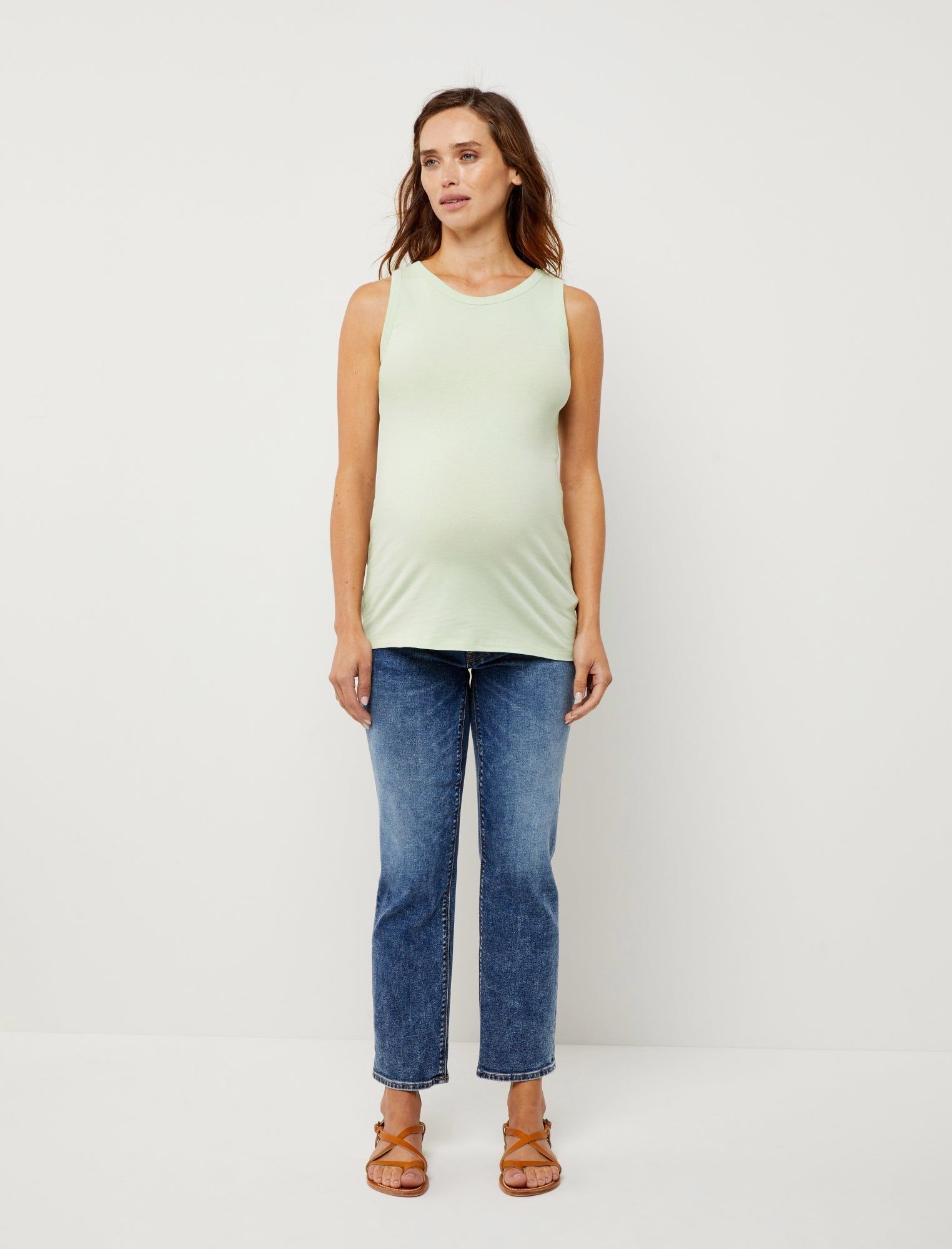 Cotton Maternity Tank Top sold by Motherhood Maternity product image thumbnail 3
