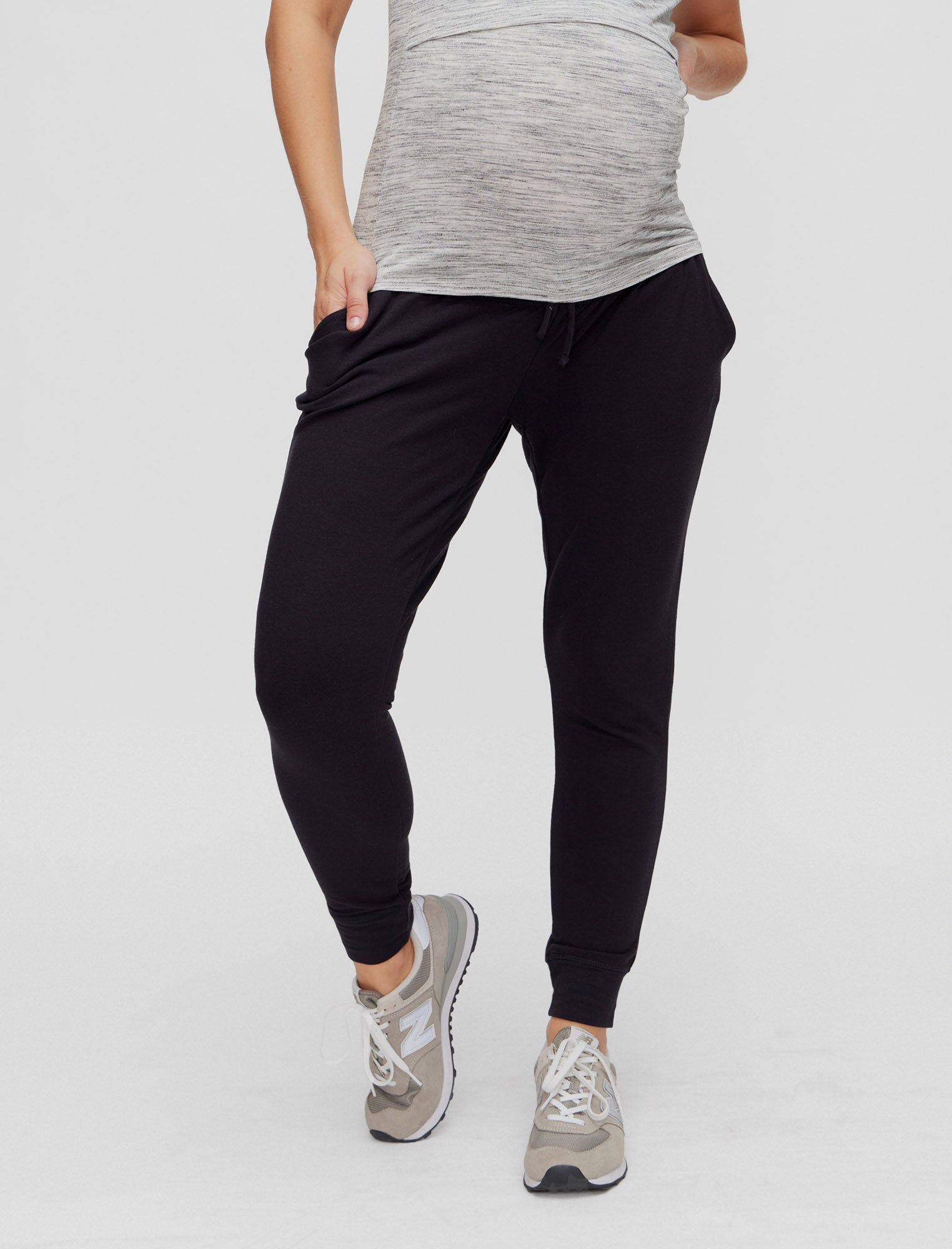 French Terry Jogger sold by Motherhood Maternity product image thumbnail 2