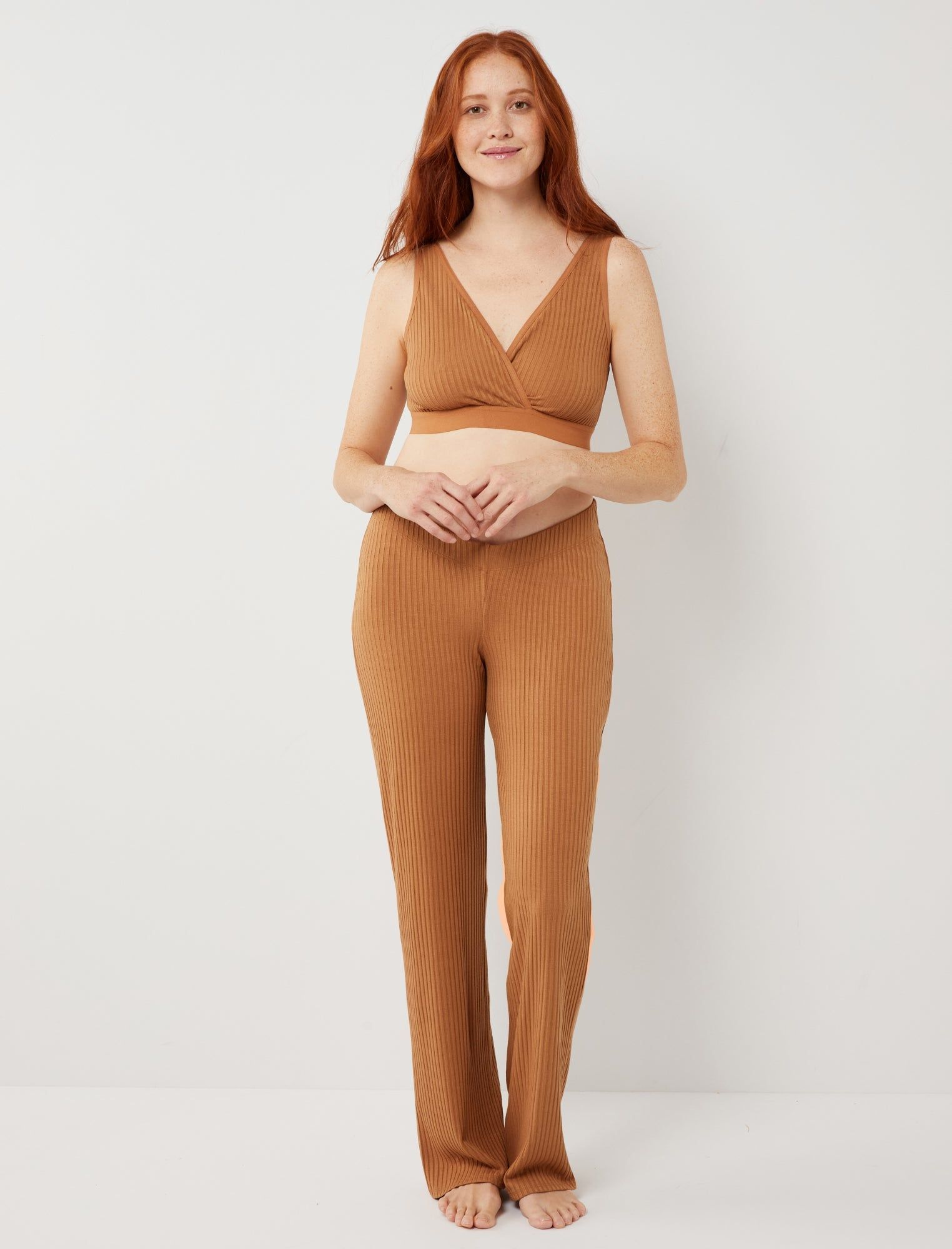 Maternity & Nursing Ribbed Bralette sold by Motherhood Maternity product image thumbnail 4