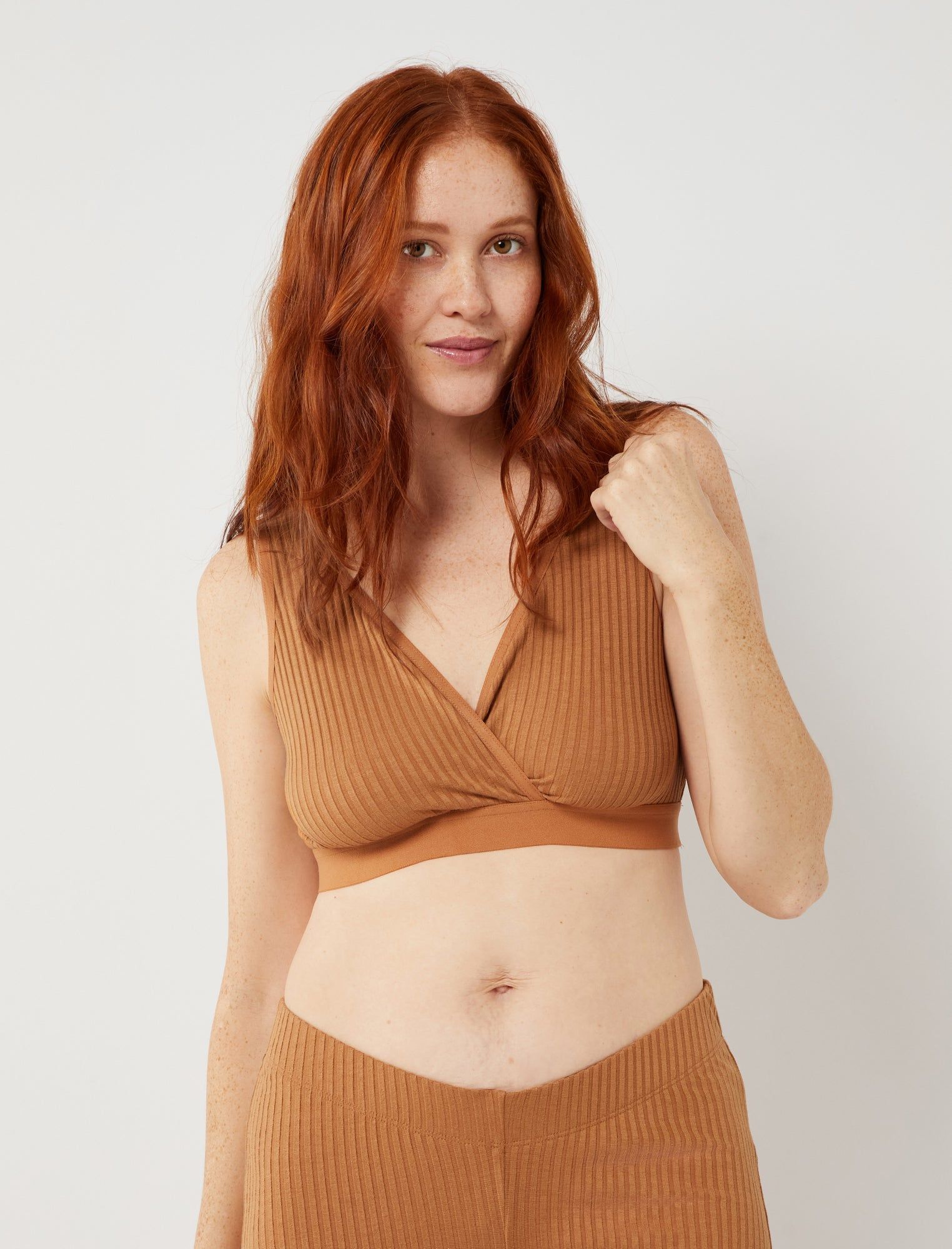 Maternity & Nursing Ribbed Bralette sold by Motherhood Maternity