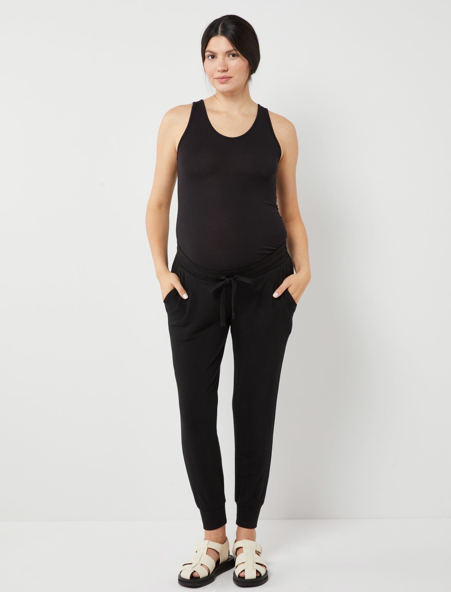 Scoop Neck Maternity Layering Tank Top sold by Motherhood Maternity product image thumbnail 2