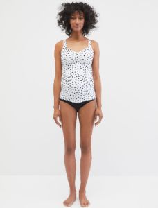 Beach Bump™ Twist Front Maternity Swim Top UPF 50+ sold by Motherhood Maternity