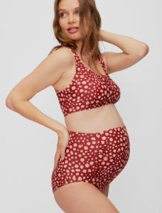 Beach Bump™ High Waist Maternity Bikini sold by Motherhood Maternity
