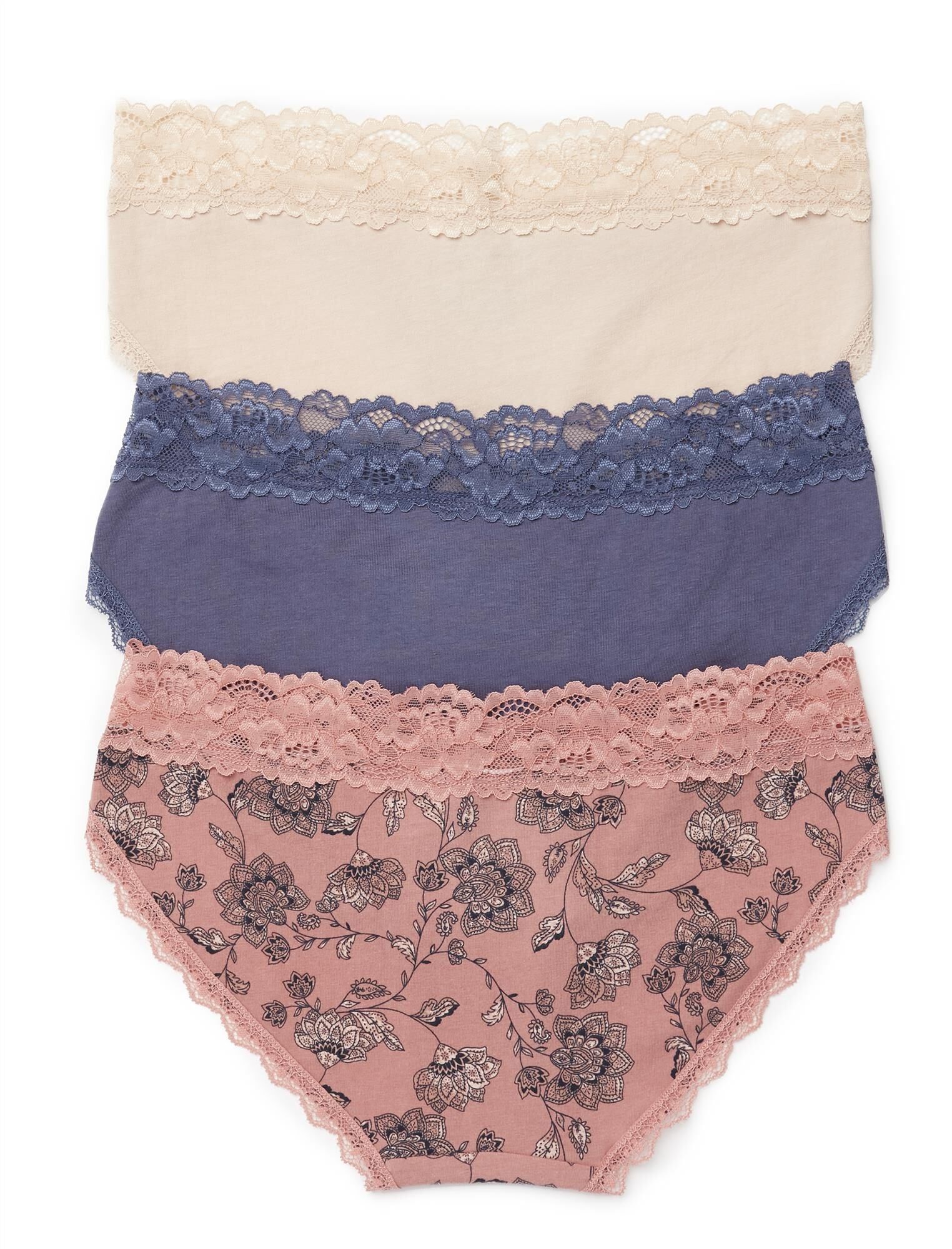 Jessica Simpson Maternity Bikini Panties (3 Pack) sold by Motherhood Maternity product image thumbnail 4