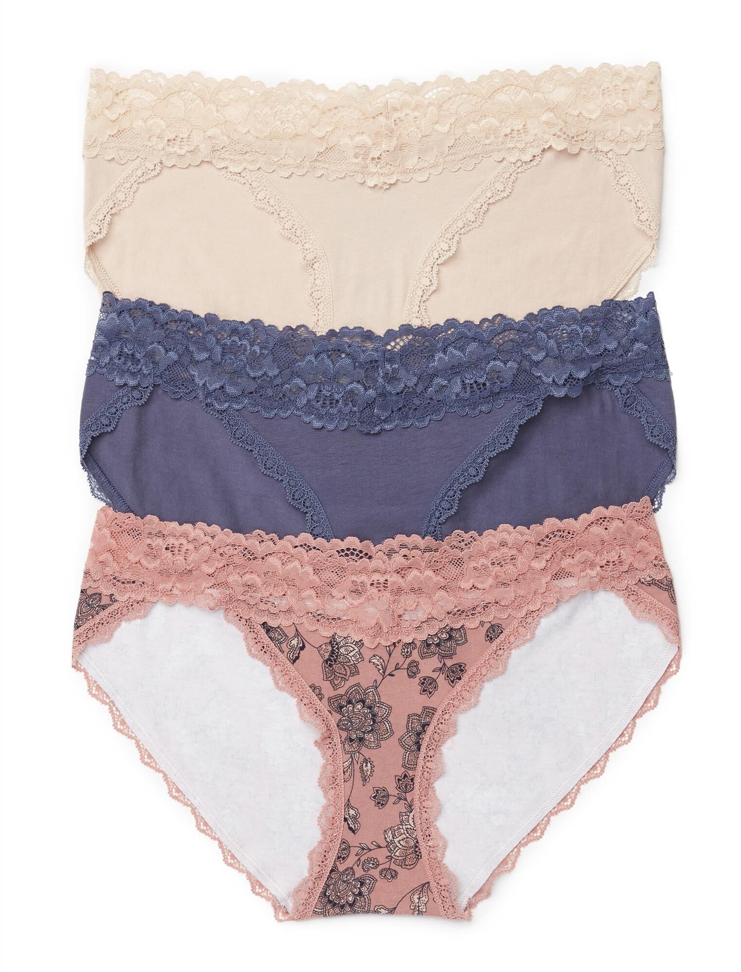 Jessica Simpson Maternity Bikini Panties (3 Pack) sold by Motherhood Maternity product image thumbnail 3