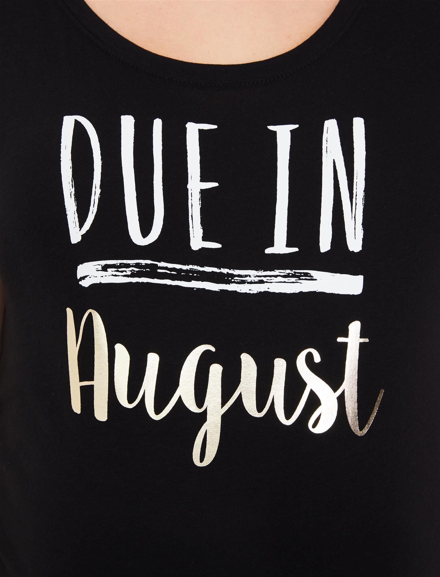 Plus Size Due In Maternity Graphic Tee sold by Motherhood Maternity product image thumbnail 5