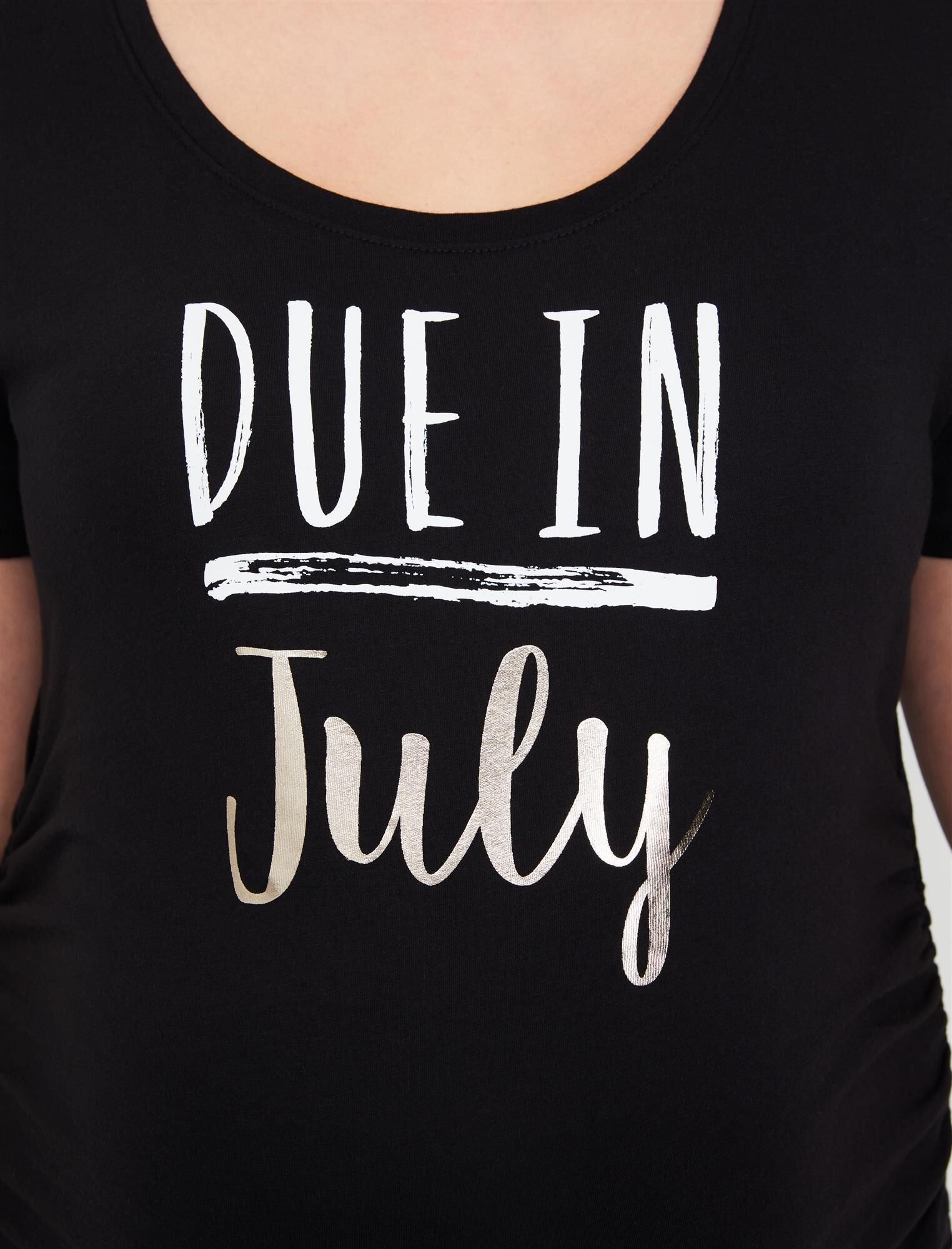 Plus Size Due In Maternity Graphic Tee sold by Motherhood Maternity product image thumbnail 2