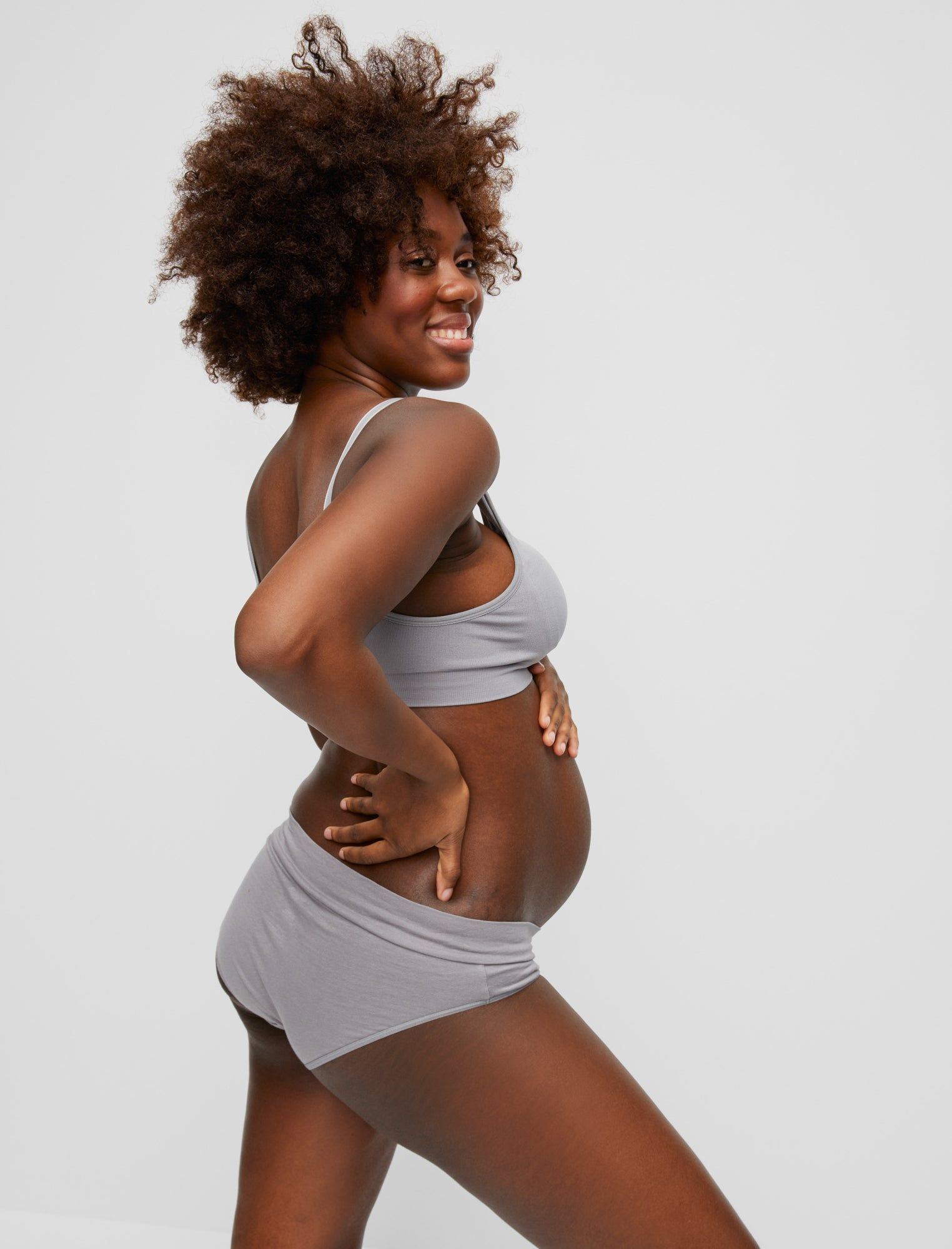 Seamless Clip Down Maternity And Nursing Bra sold by Motherhood Maternity product image thumbnail 5