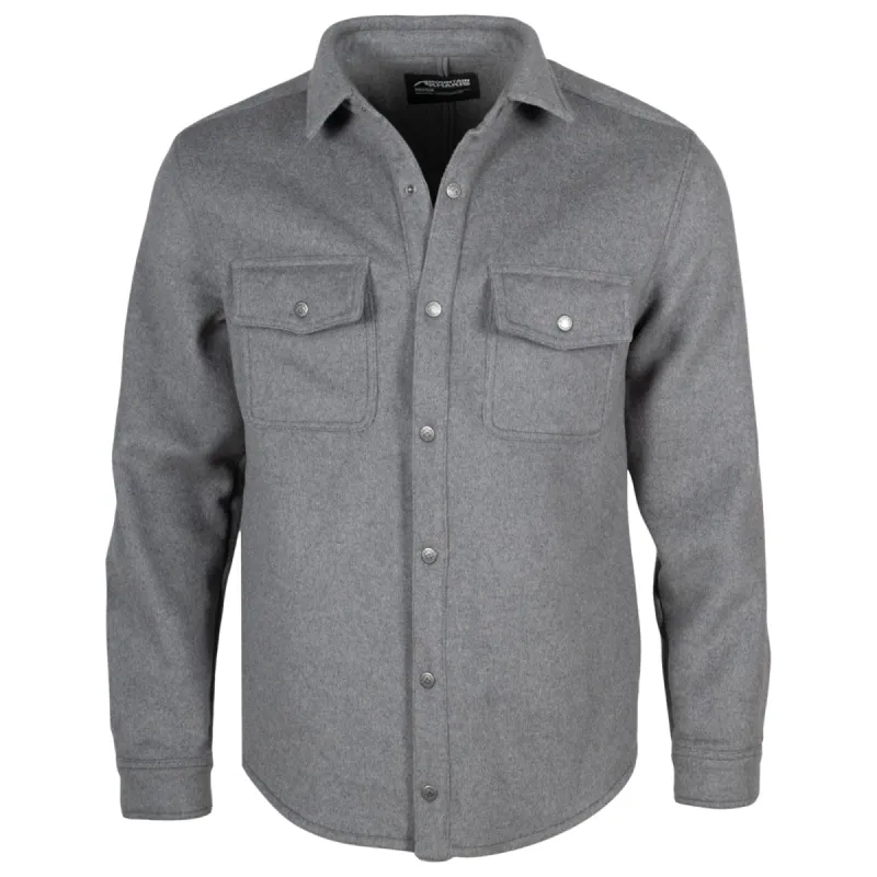 Dover Wool Shirtjac sold by Mountain Khakis