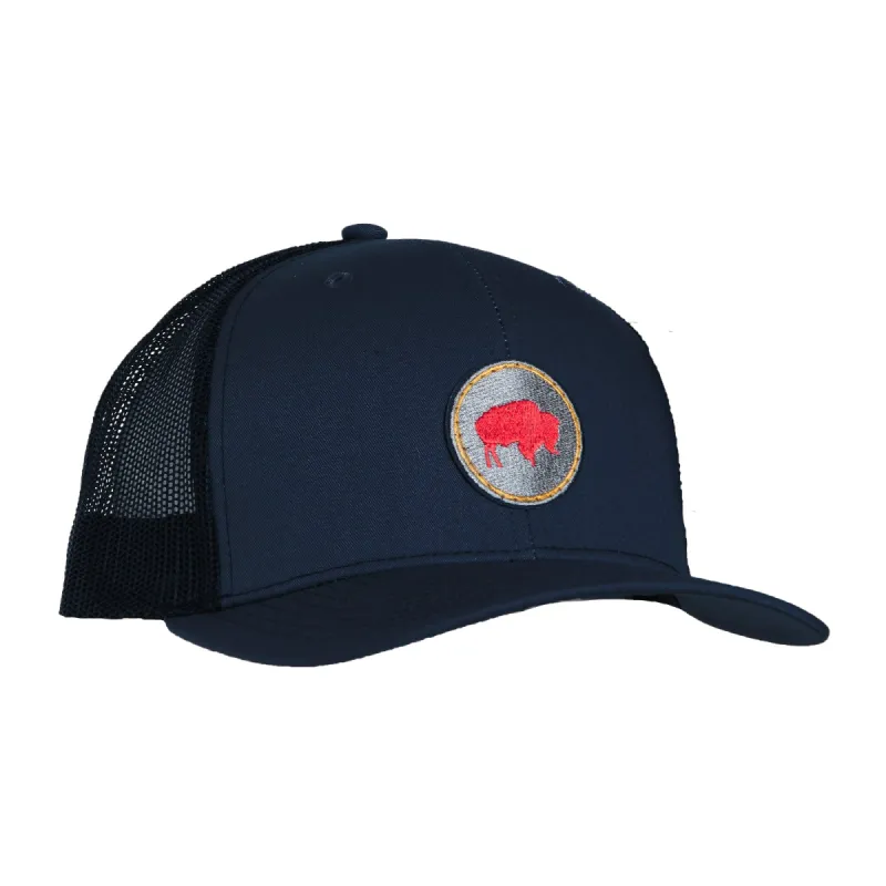 Bison Patch Trucker Hat sold by Mountain Khakis