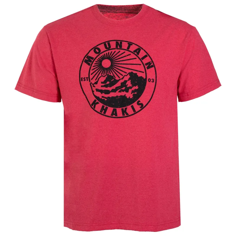 Men's Mountain Patch Short Sleeve T-Shirt sold by Mountain Khakis